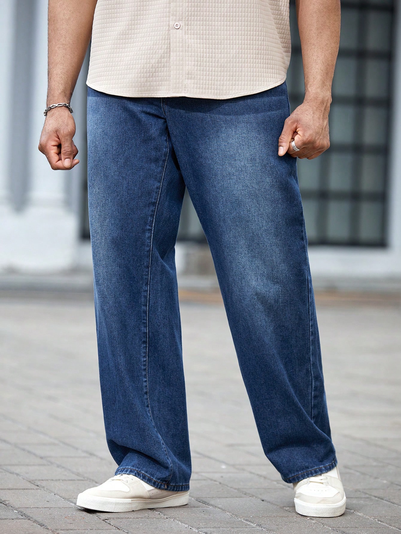 Men Plus Size Denim