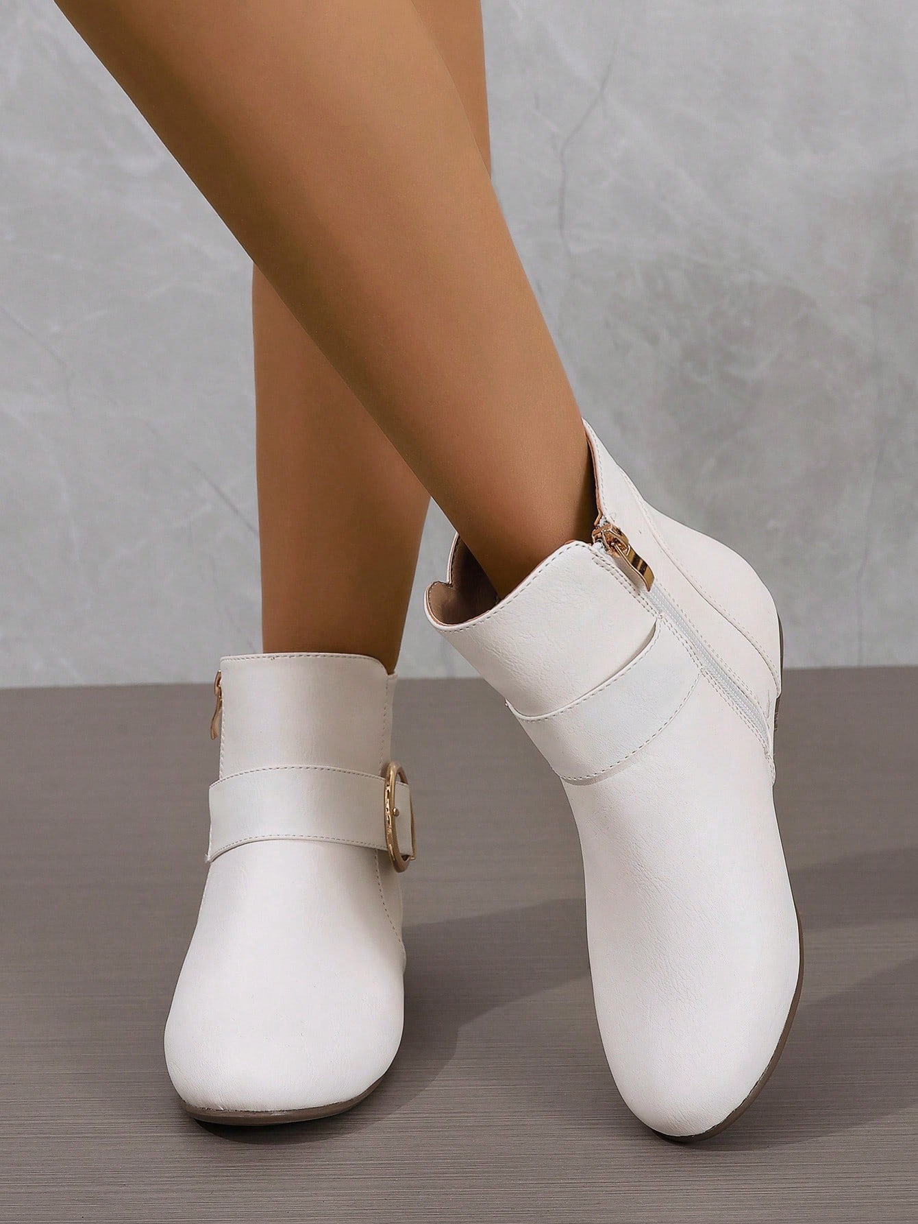 In White Women Ankle Boots & Booties