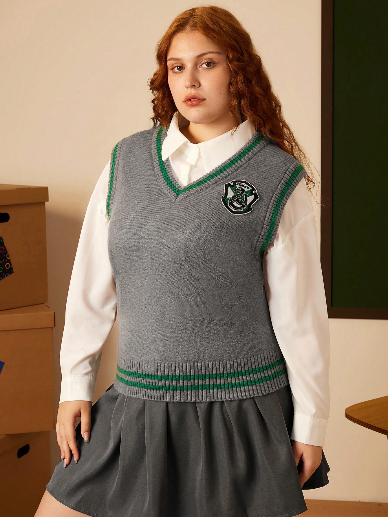 In Casual Plus Size Sweater Vests