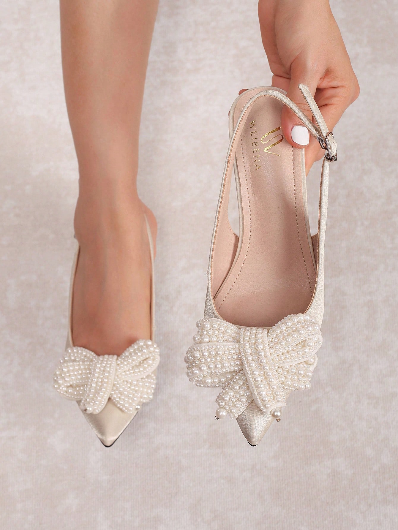 In Beige Women Pumps