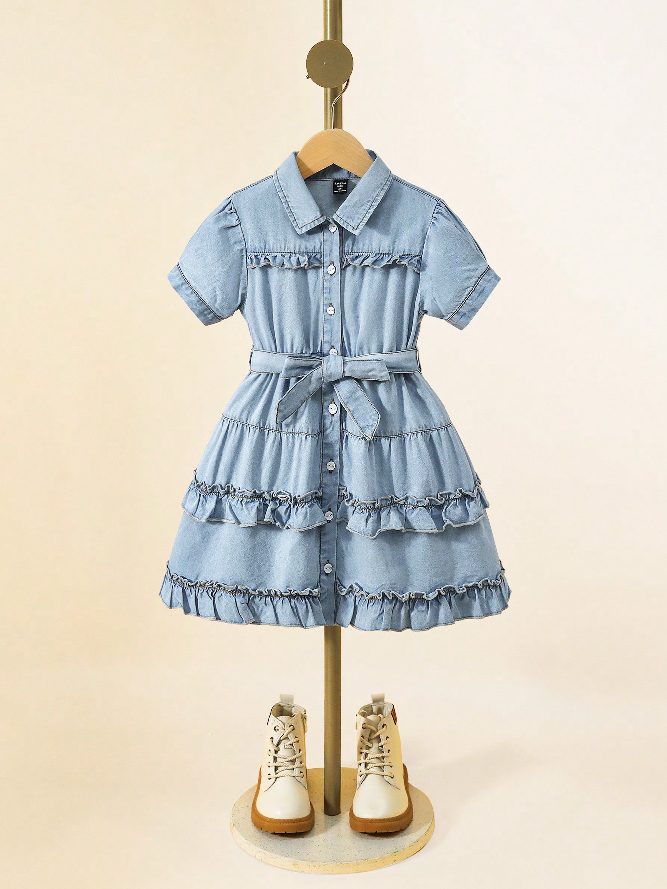 Young Girls Denim Dresses