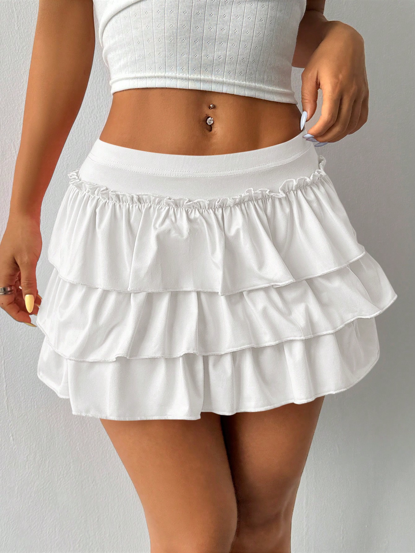 In White Women Skirts