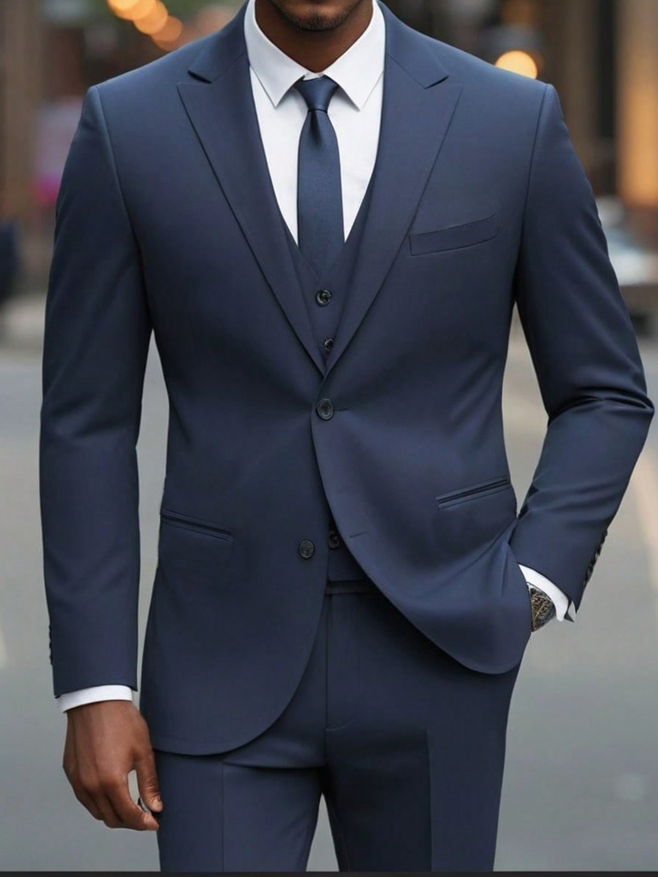 Men Plus Size Suits