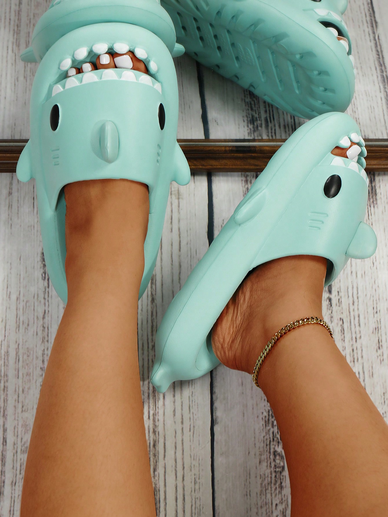 In Mint Green Women Shoes