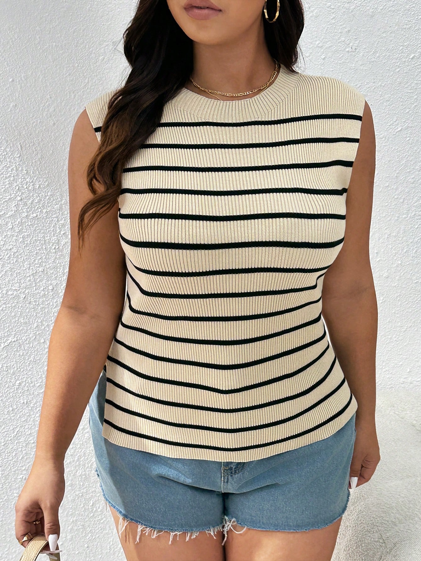 In Casual Plus Size Knit Tops