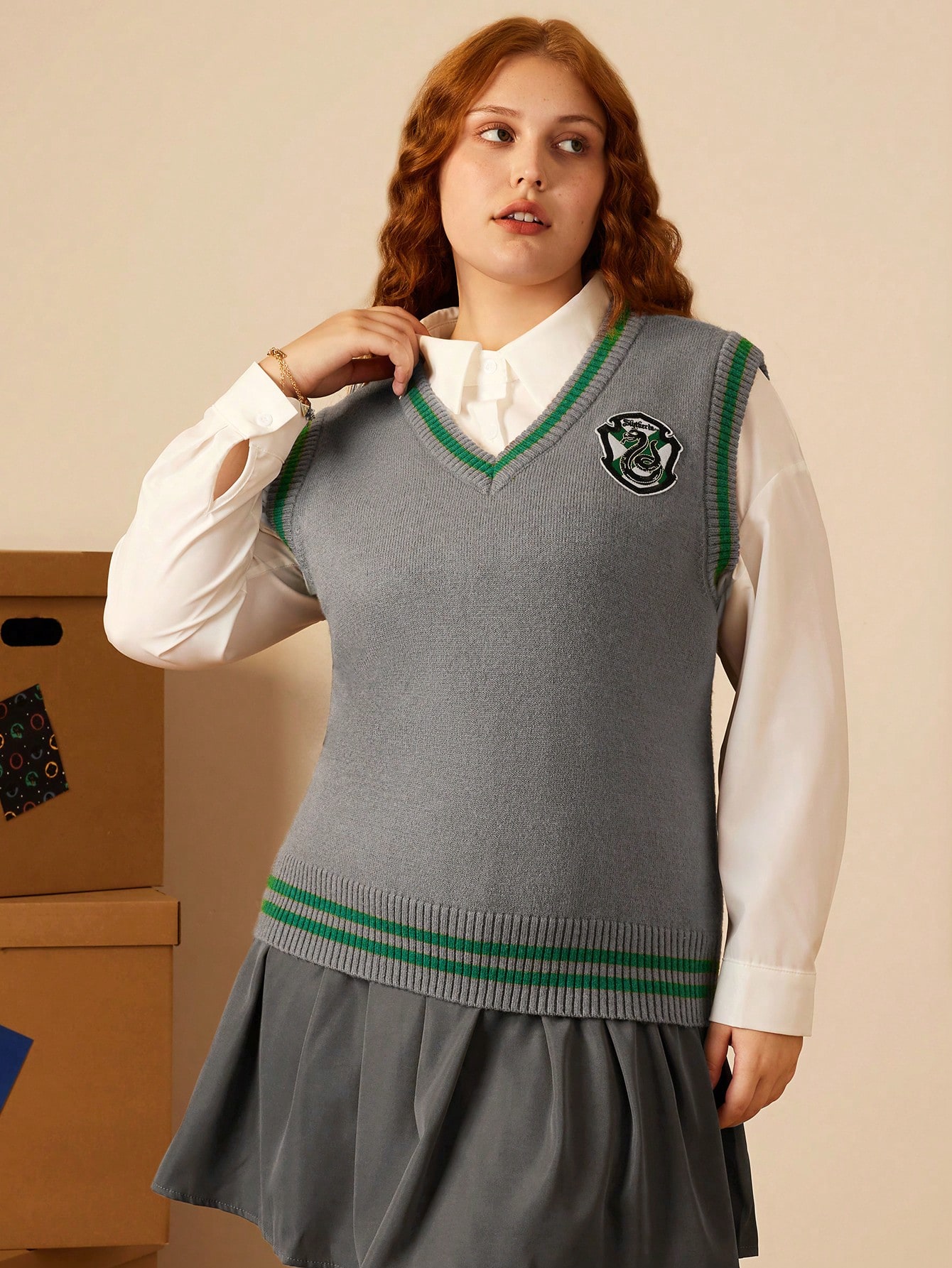 In Casual Plus Size Sweater Vests