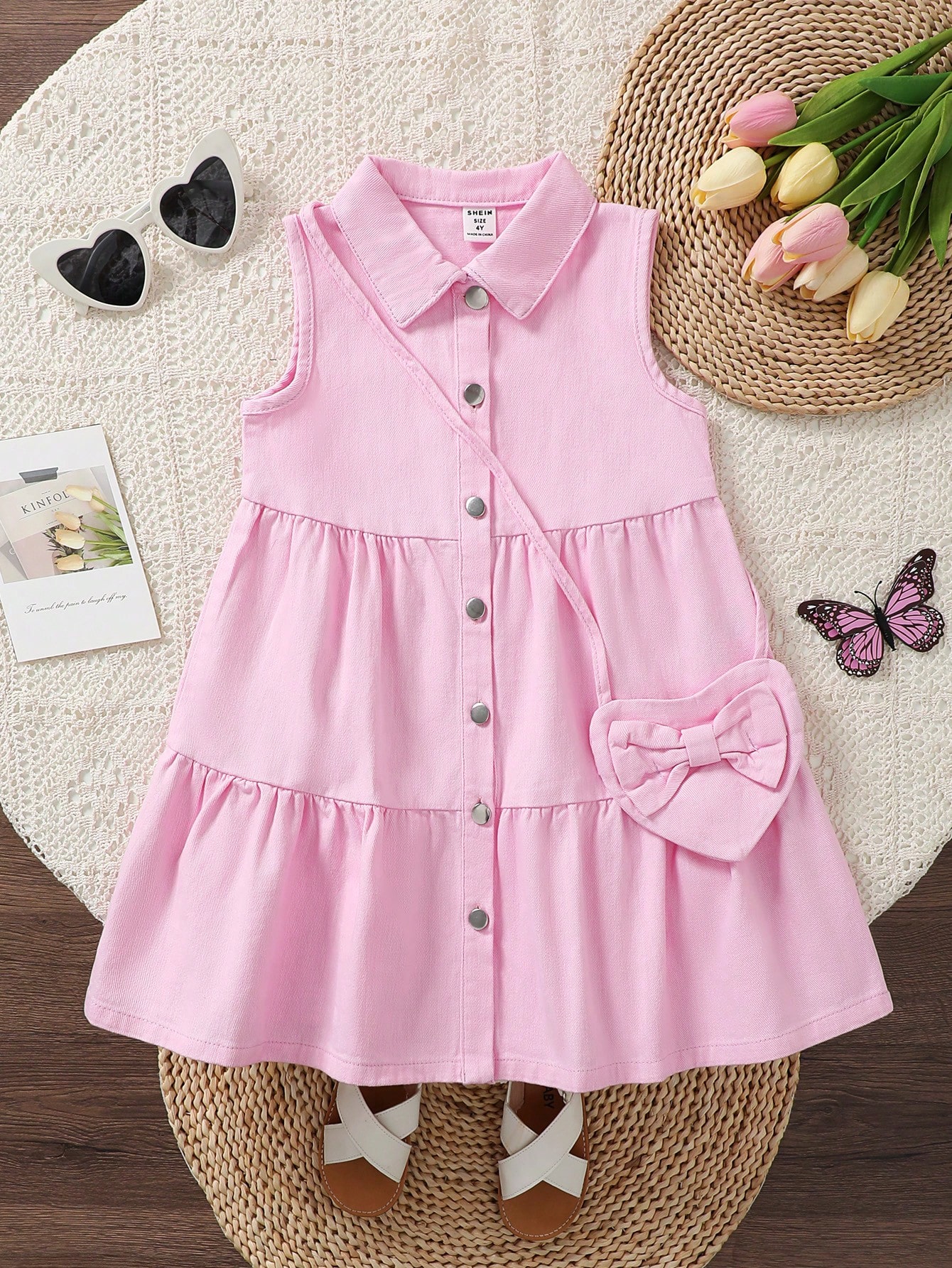 Young Girls Denim Dresses