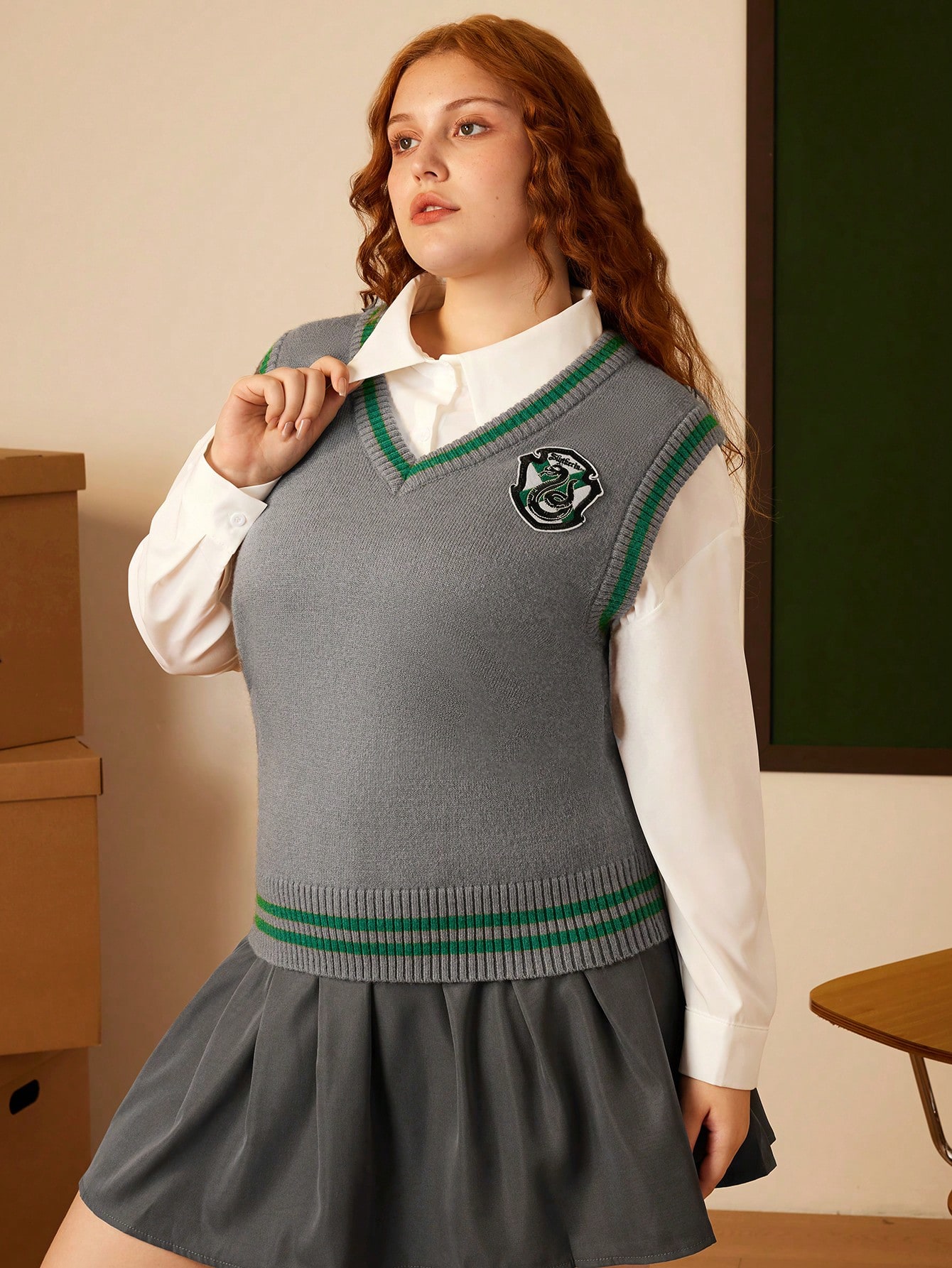 In Casual Plus Size Sweater Vests