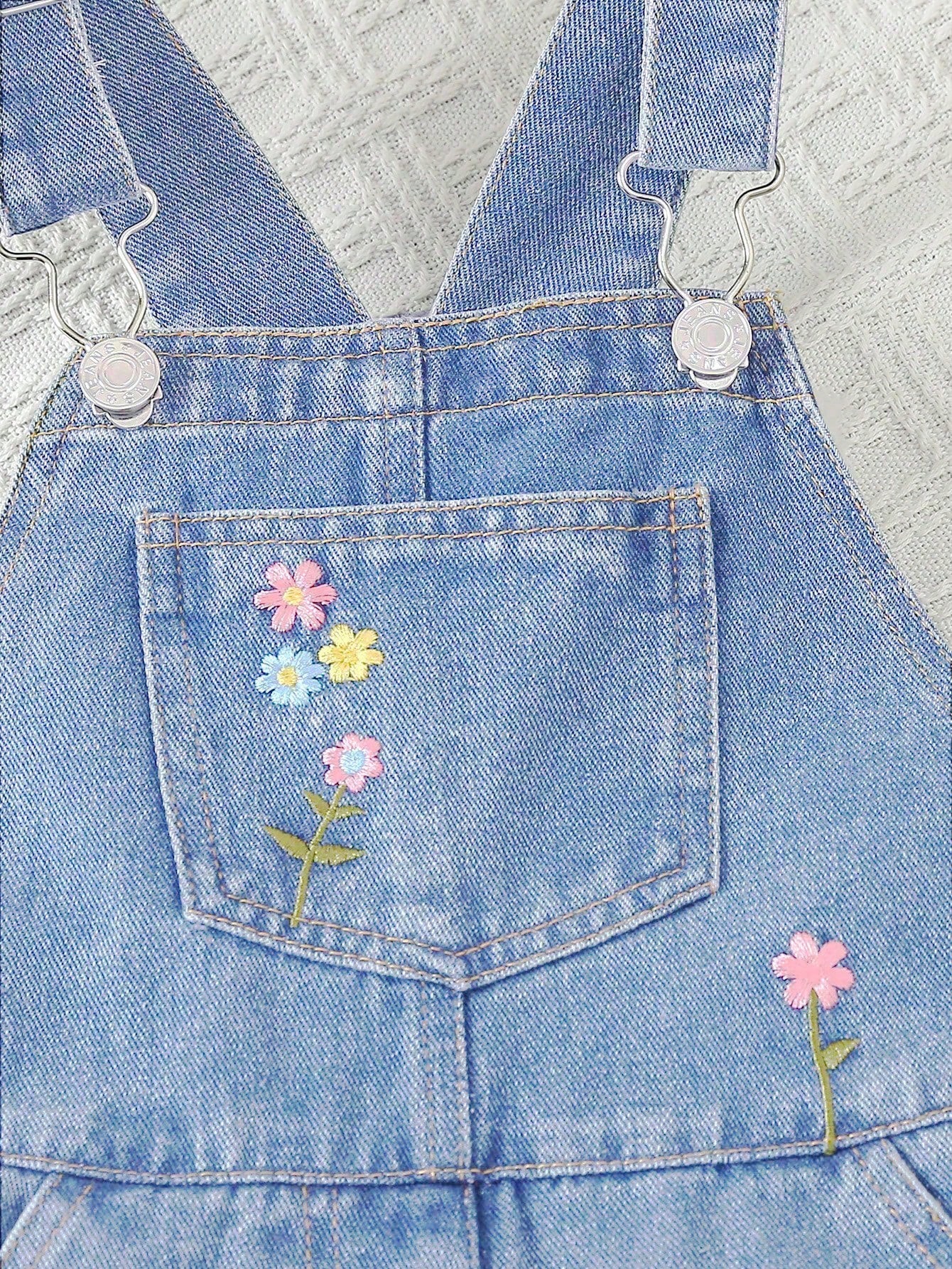 Young Girls Denim Overalls & Jumpsuits