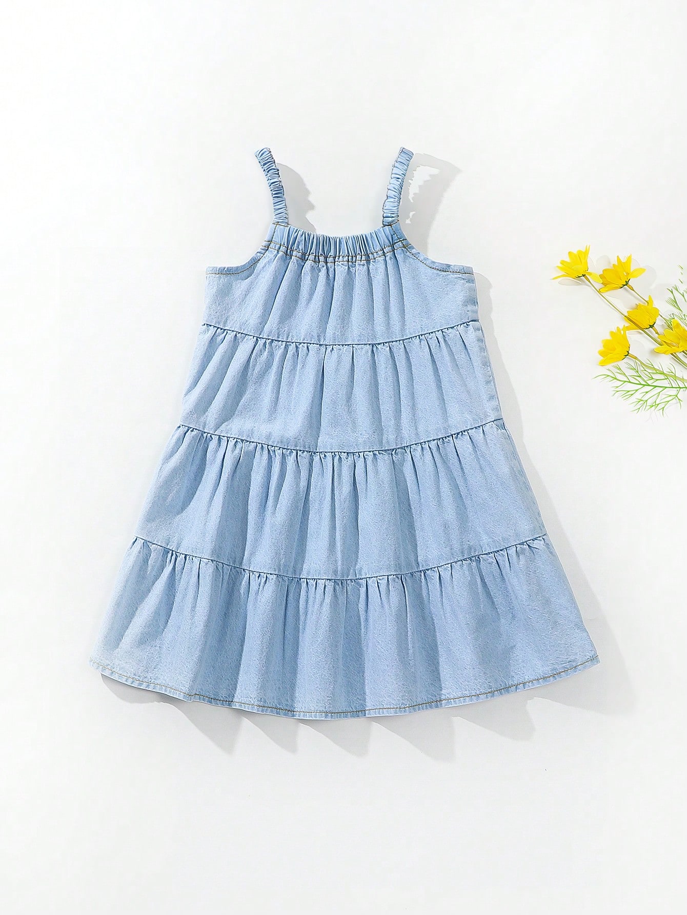 Young Girls Denim Dresses