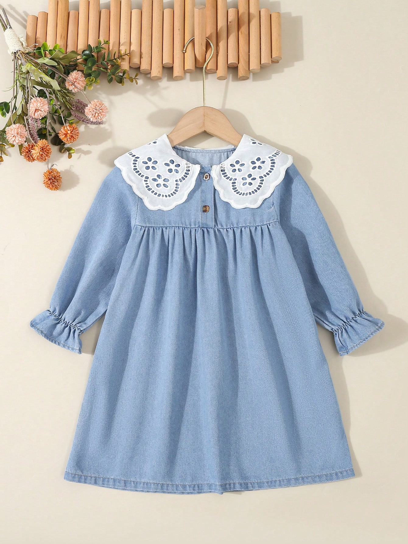 Young Girls Denim Dresses