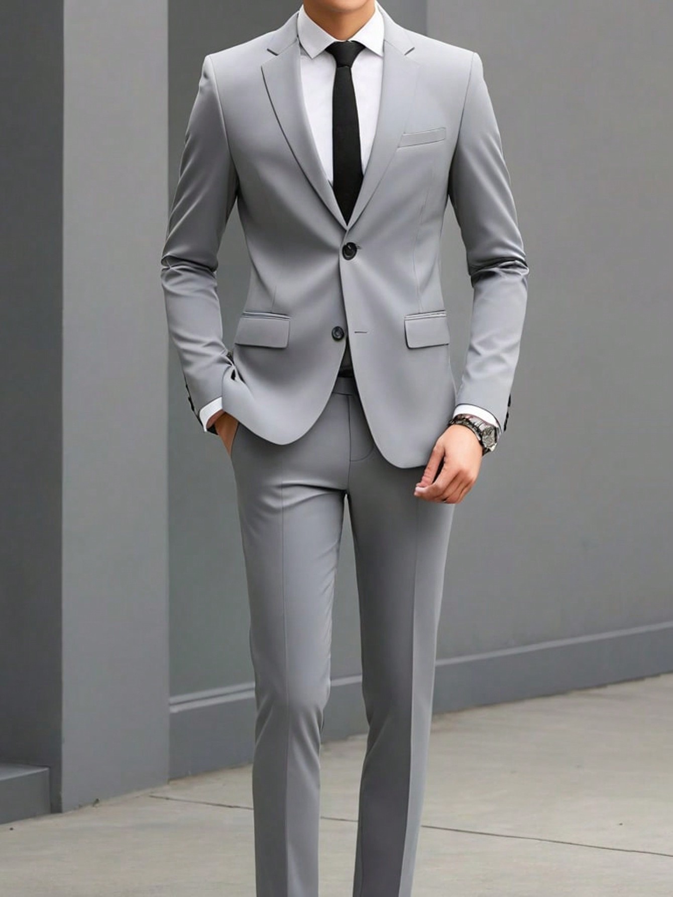 Men Plus Size Suits