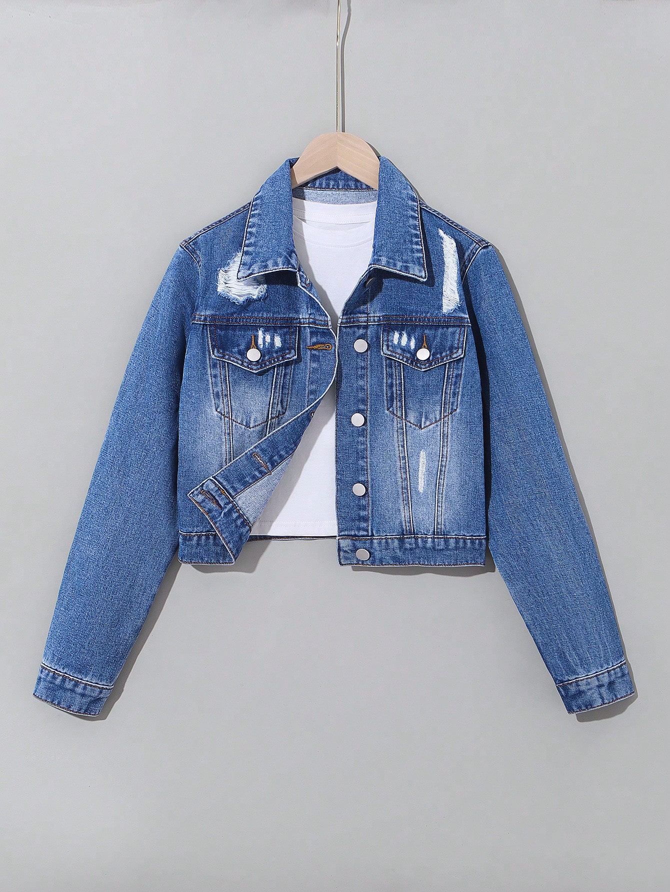 Teen Girls Denim Jackets & Coats