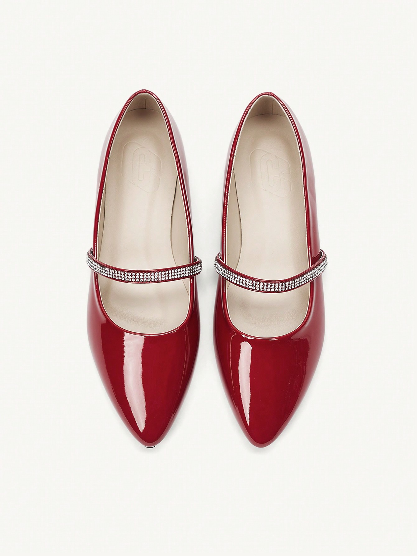 In Red Women Flats