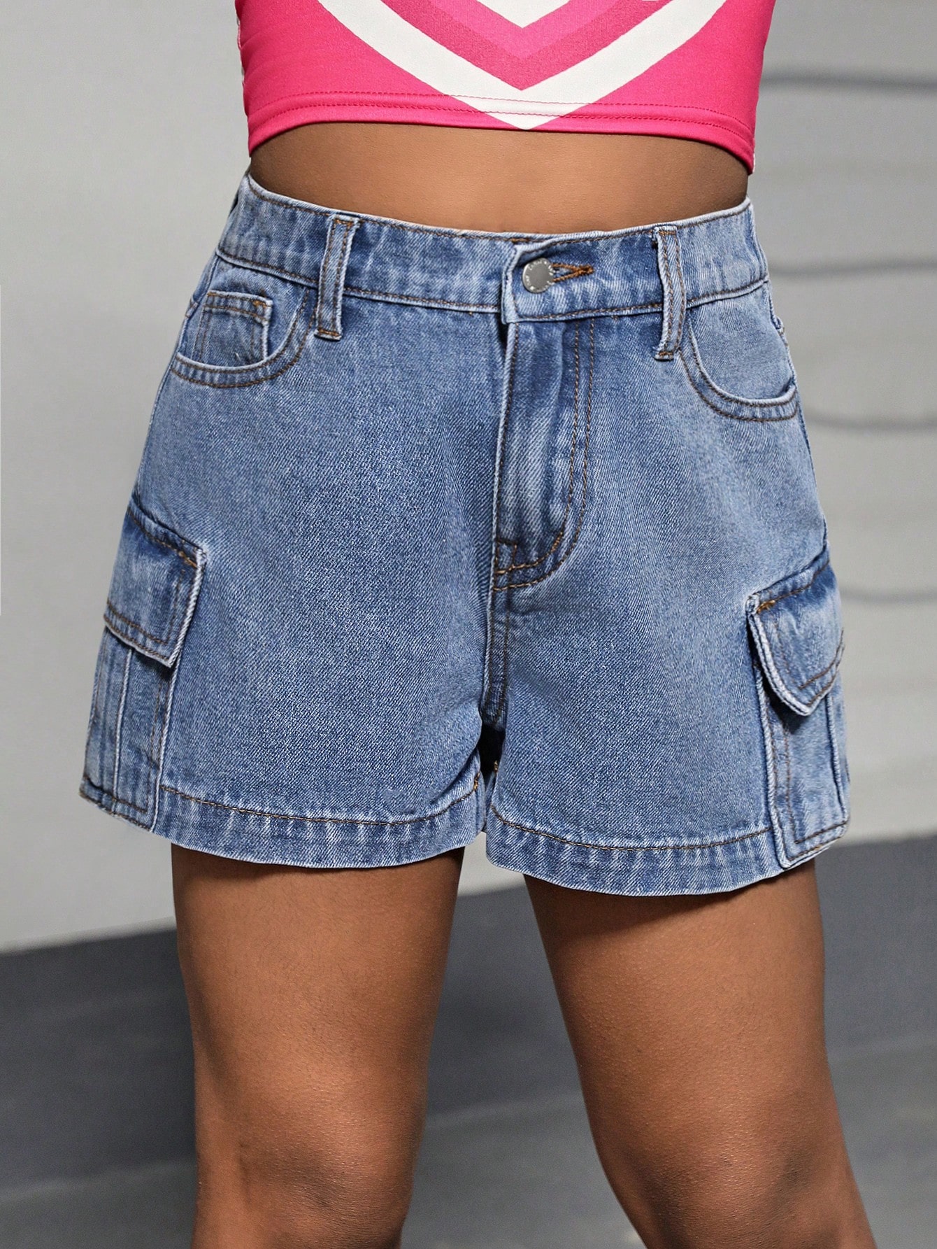 Tween Girls Denim Shorts