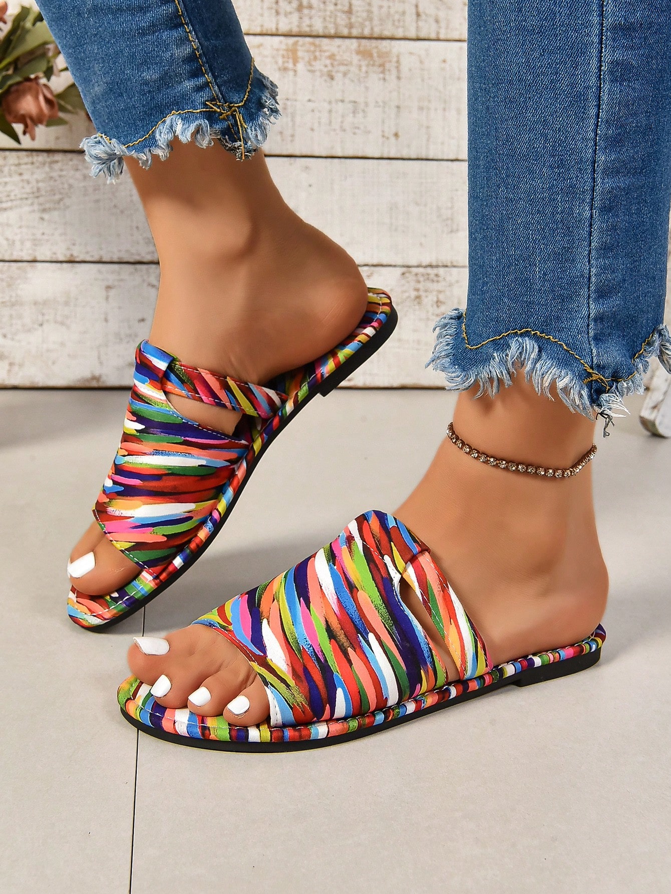 In Multicolor Women Sandals