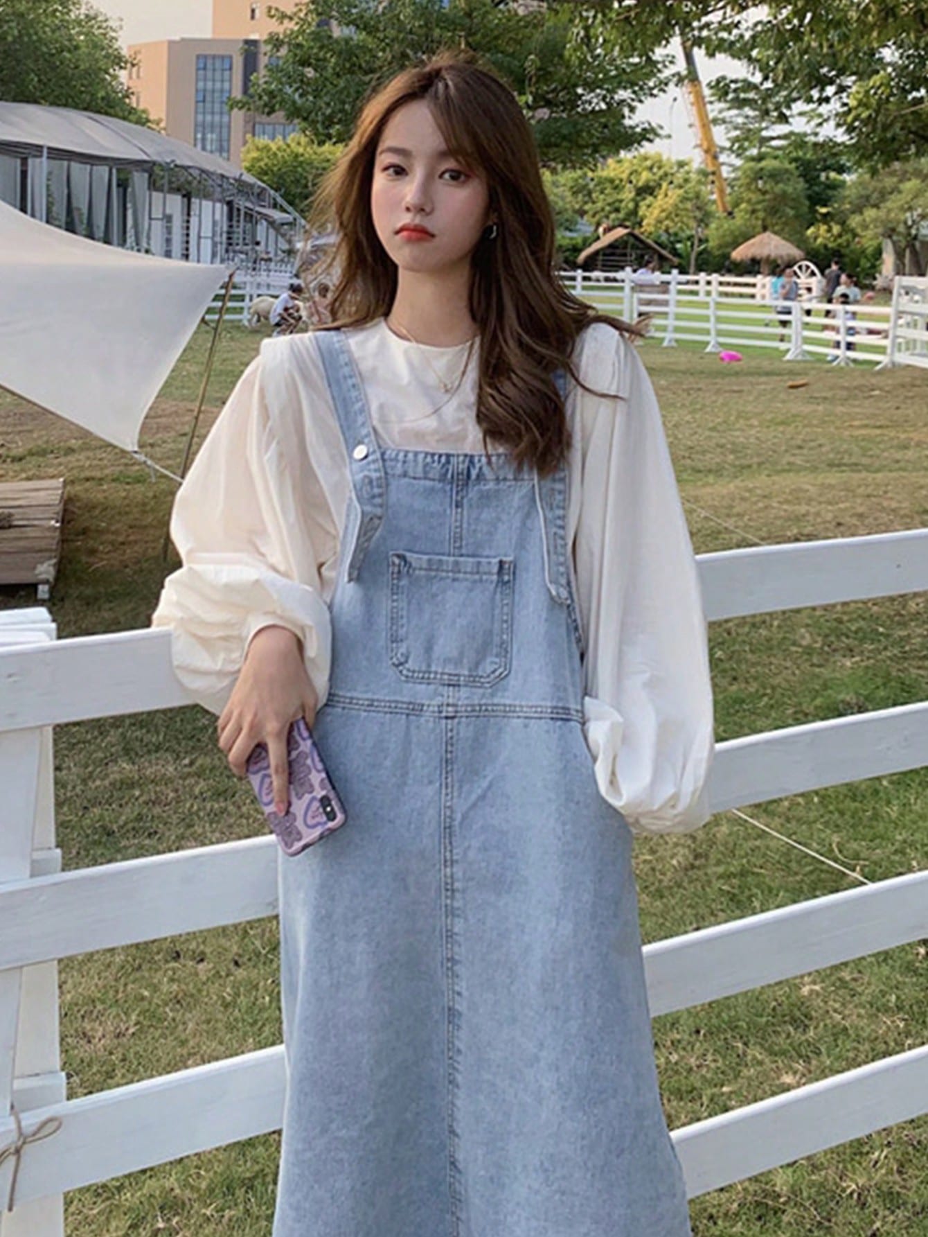 In Blue Women Denim Dresses