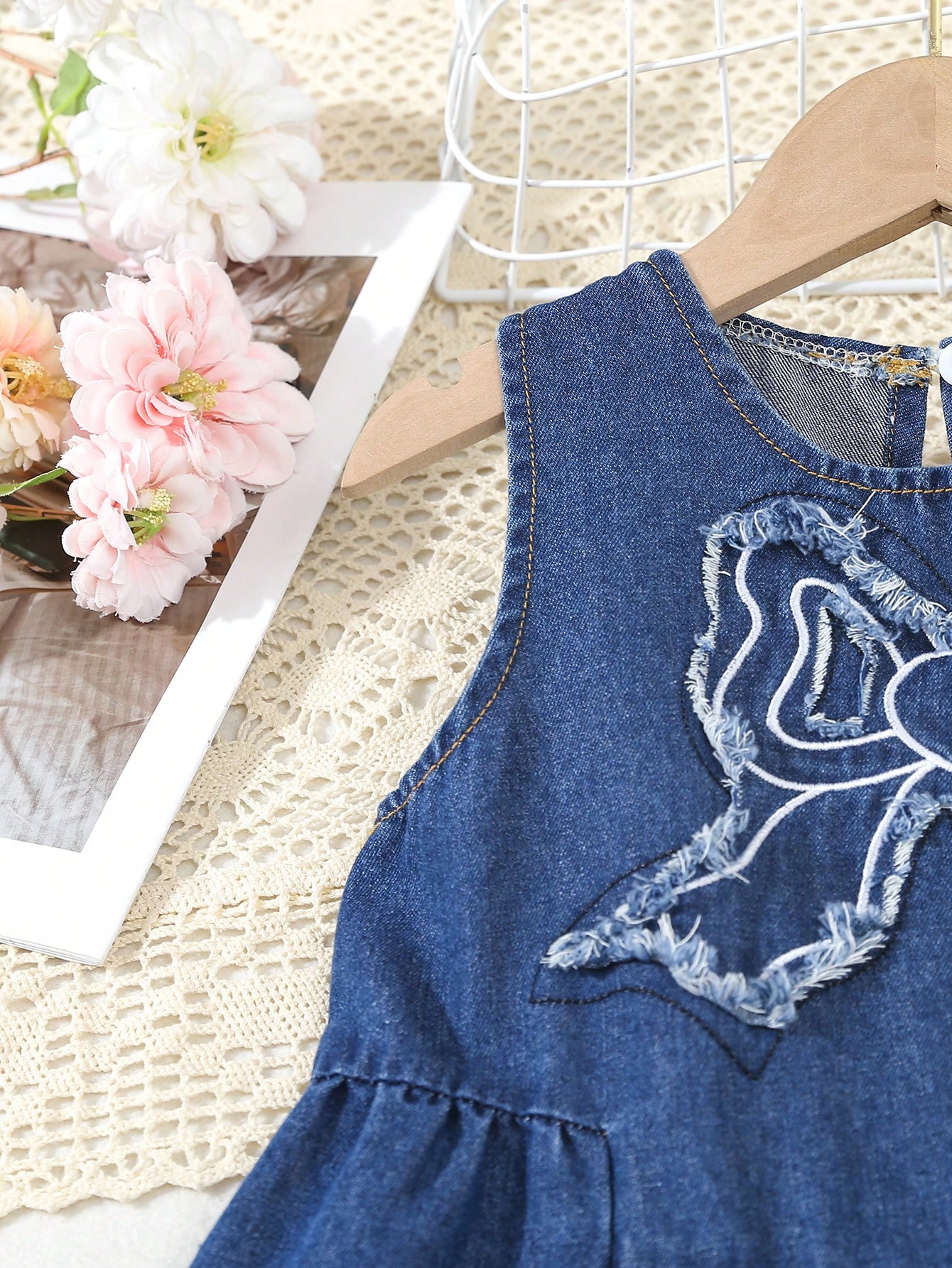 Young Girls Denim Dresses