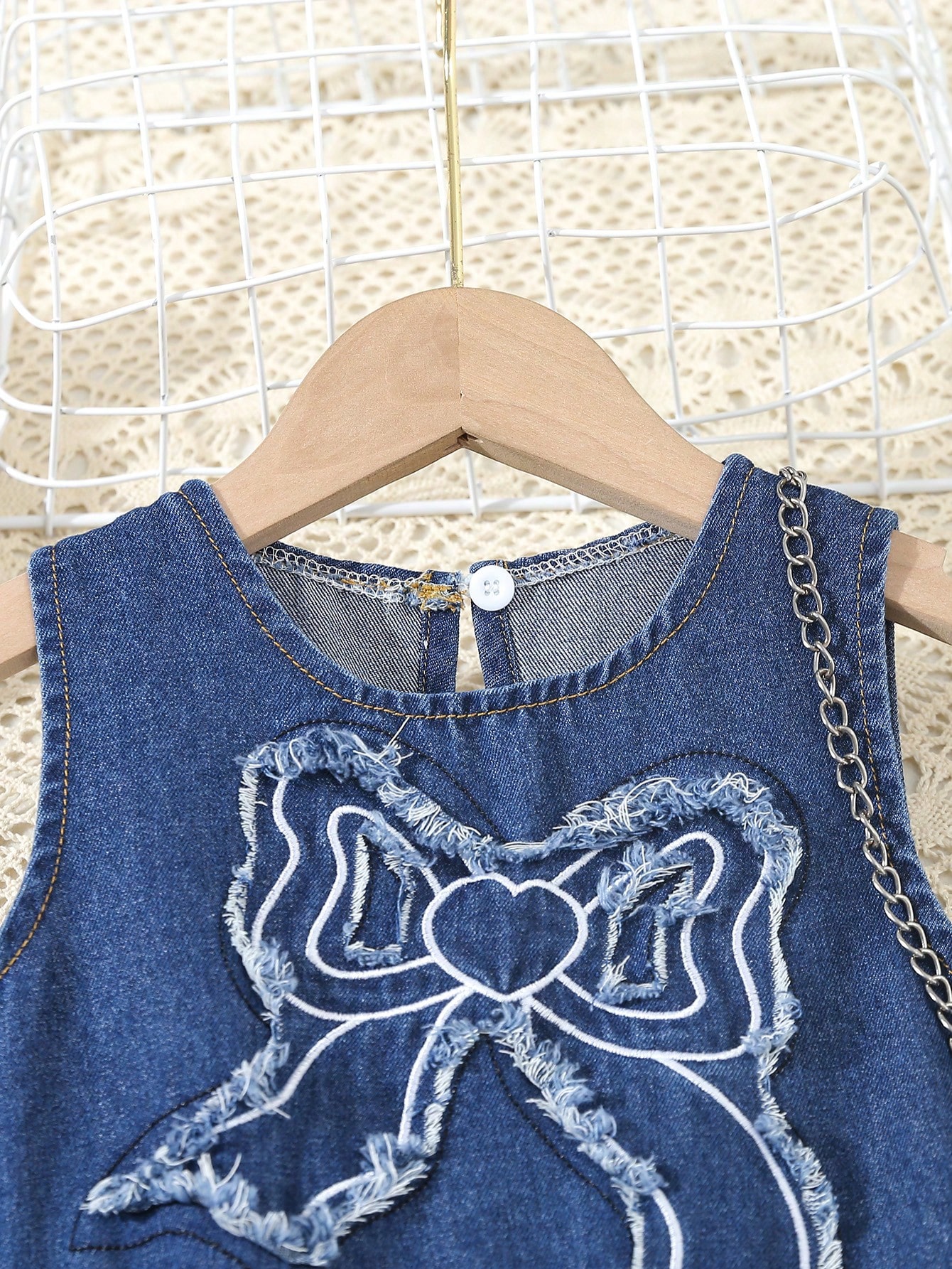 Young Girls Denim Dresses