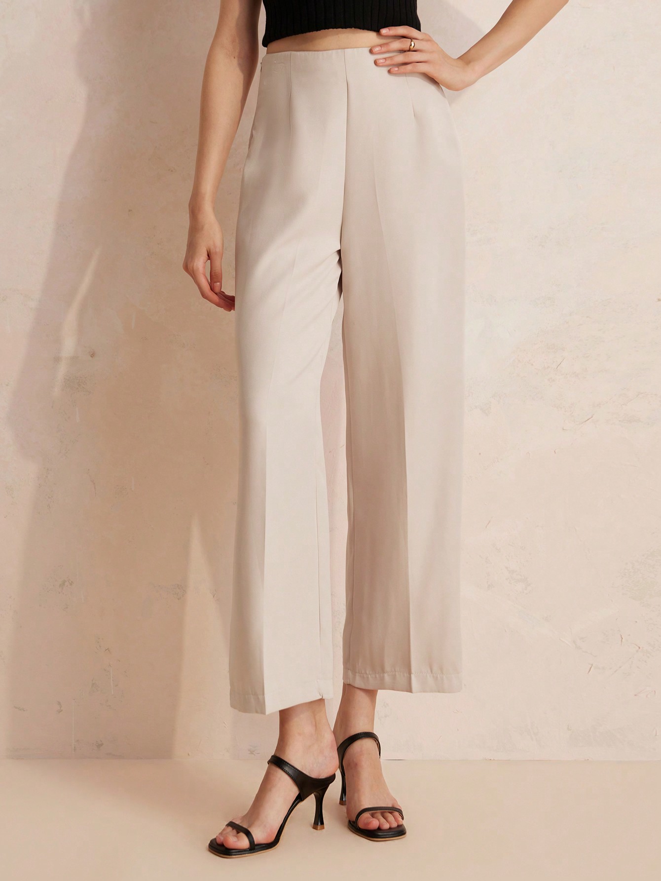 In Beige Women Pants