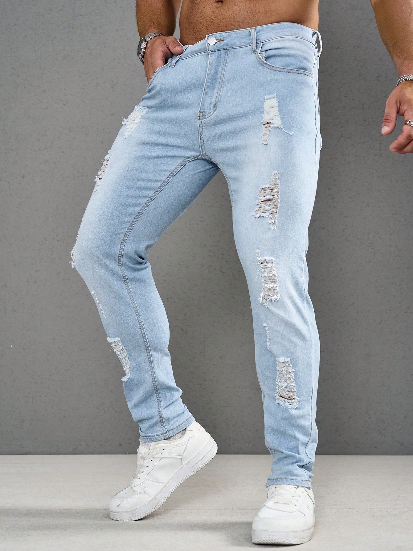 Men Plus Size Denim