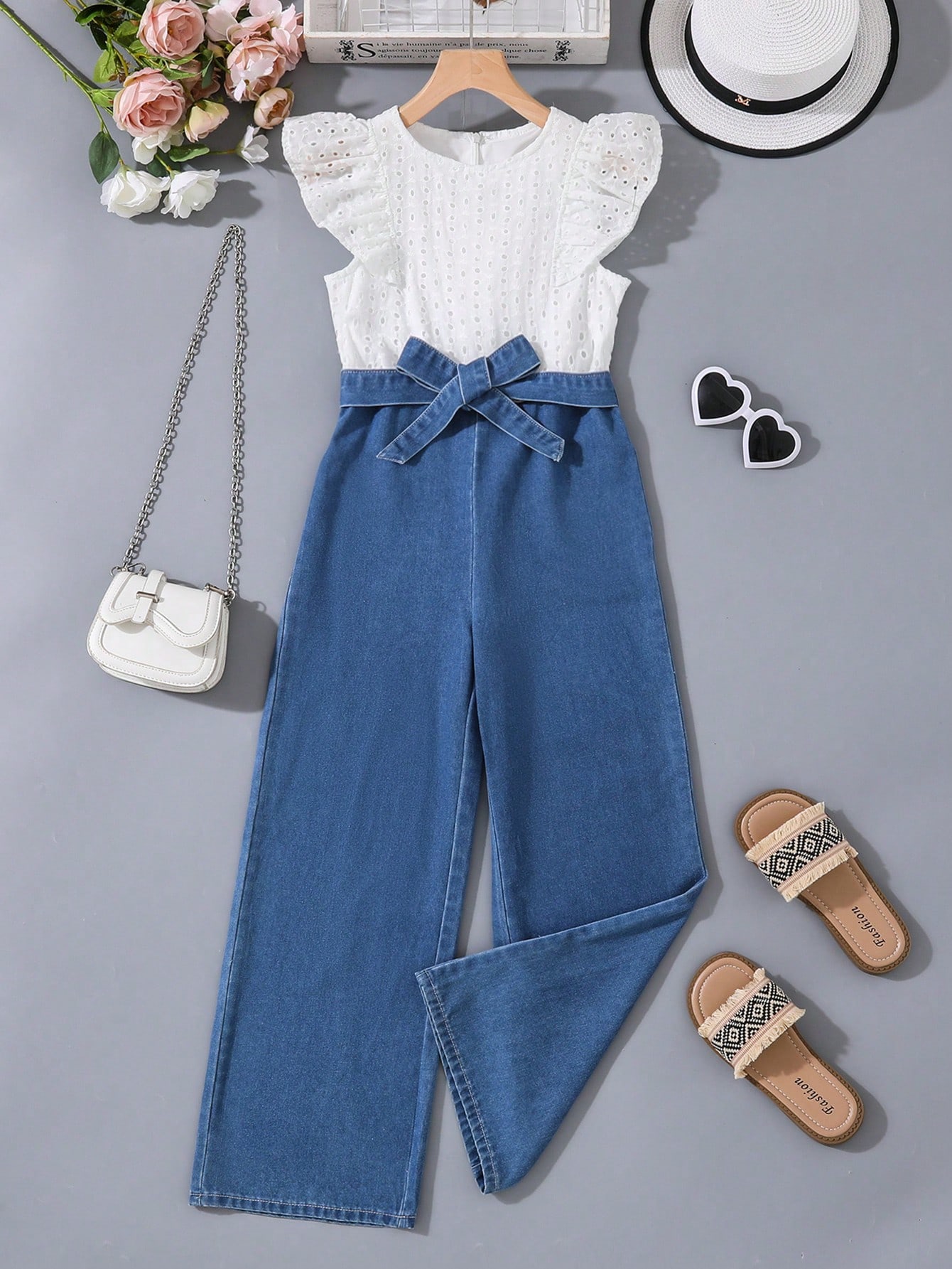 Tween Girls Denim Overalls & Jumpsuits