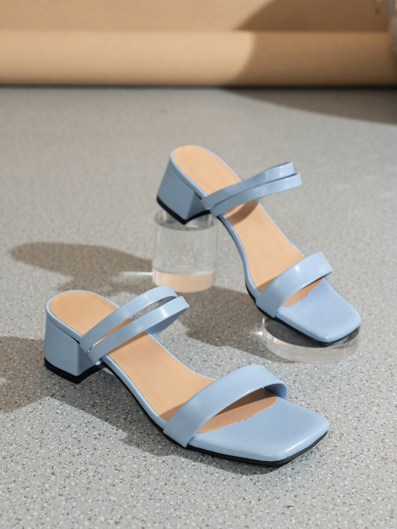 In Blue Women Heeled Sandals