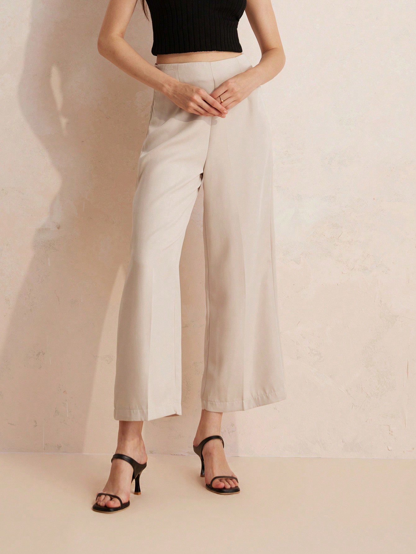 In Beige Women Pants