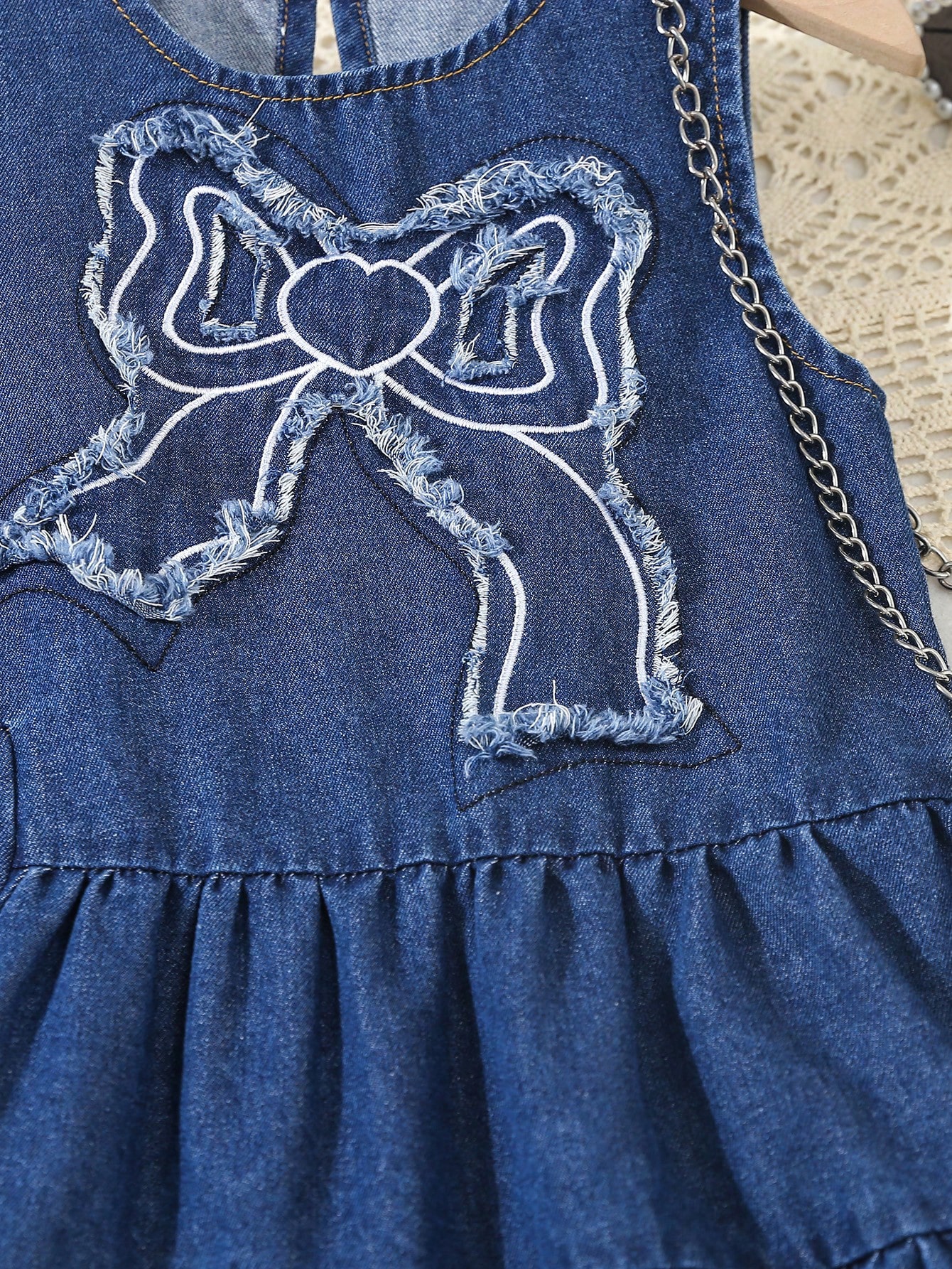 Young Girls Denim Dresses