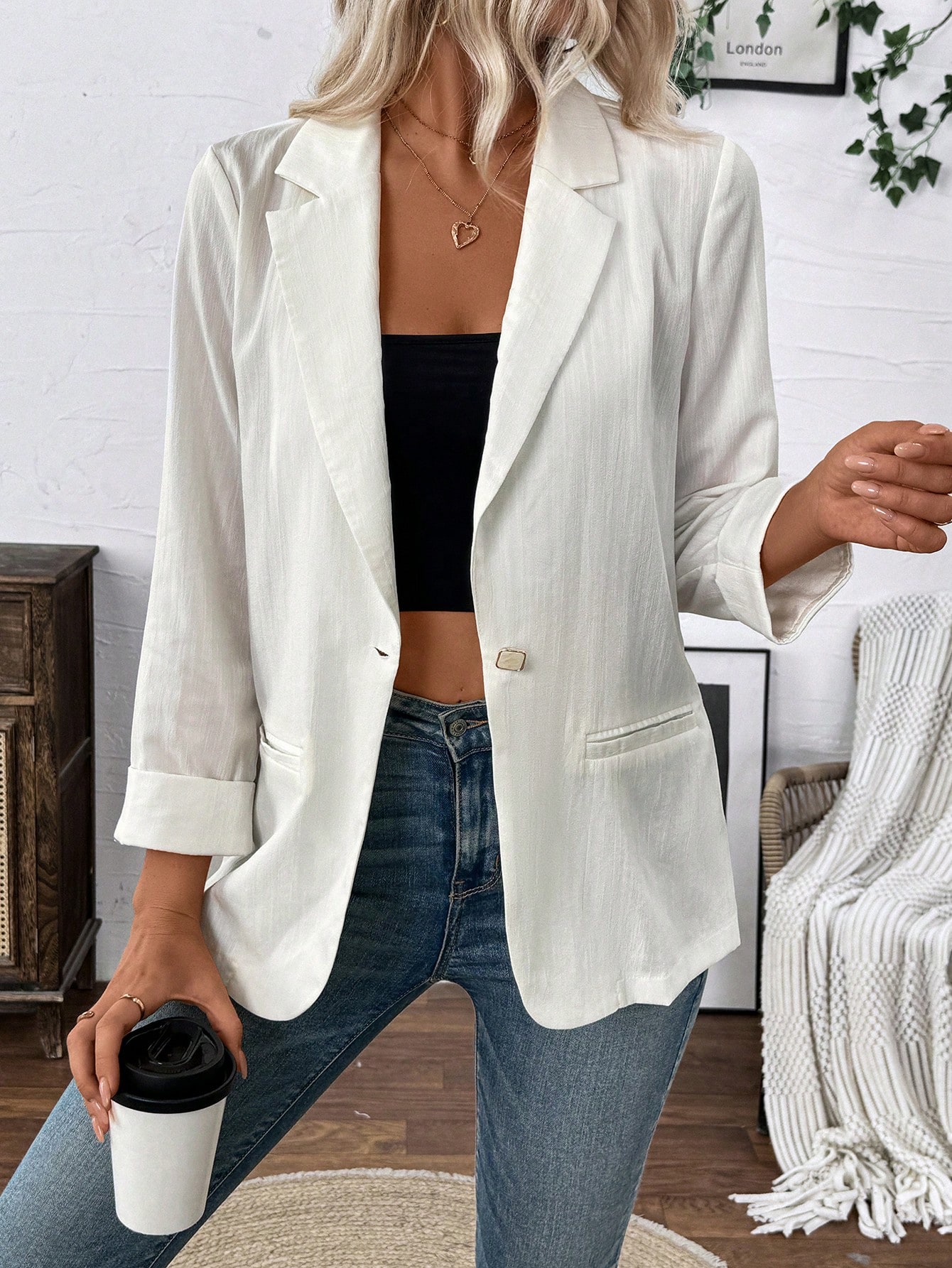 In White Women Blazers