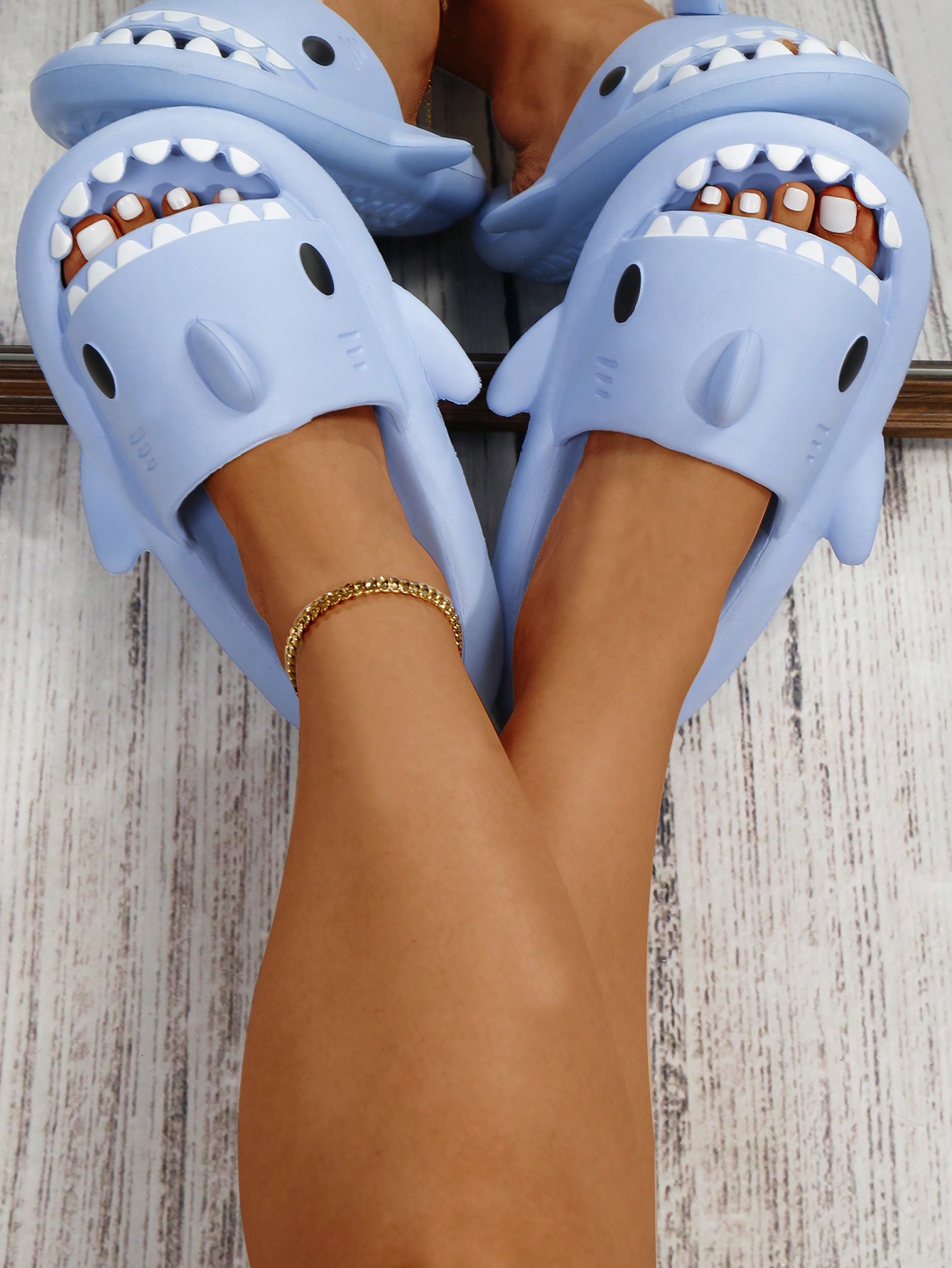 In Blue Women Slippers