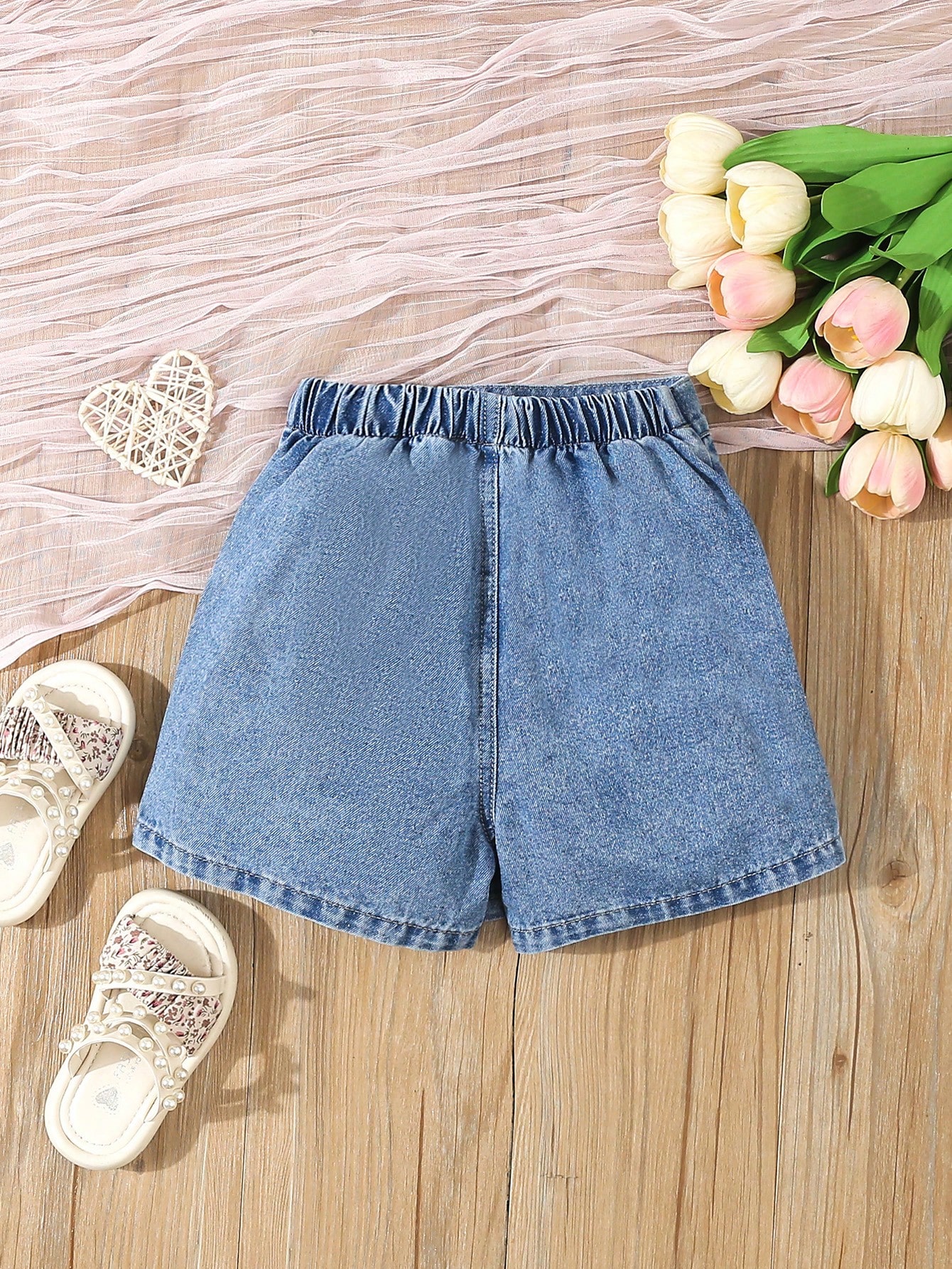 Young Girls Denim Shorts