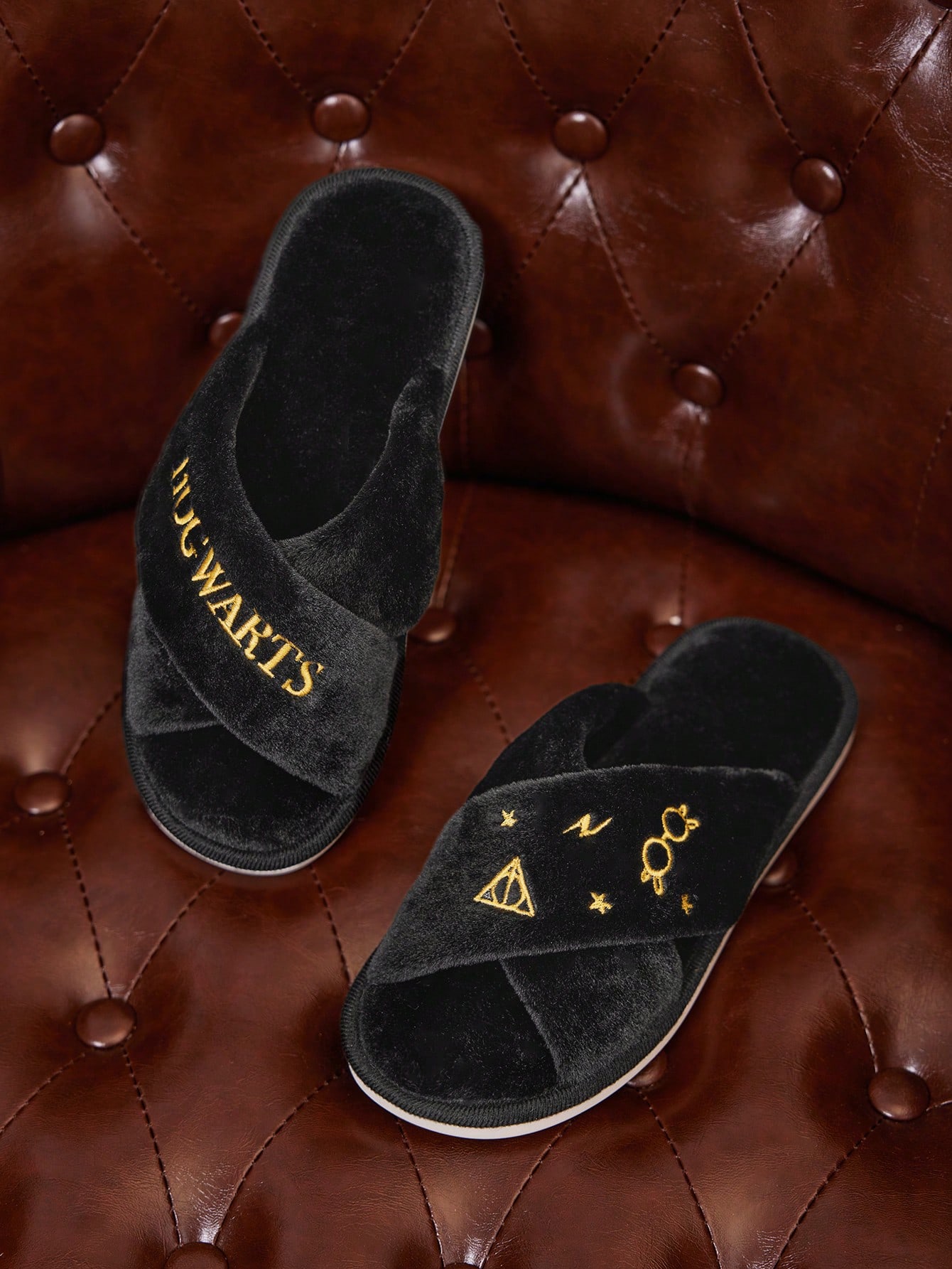 In Black Women Home Slippers