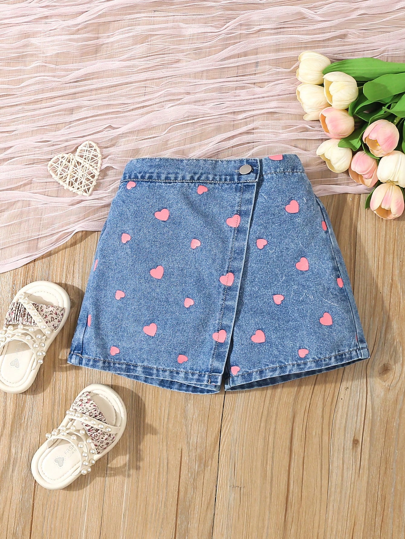 Young Girls Denim Shorts