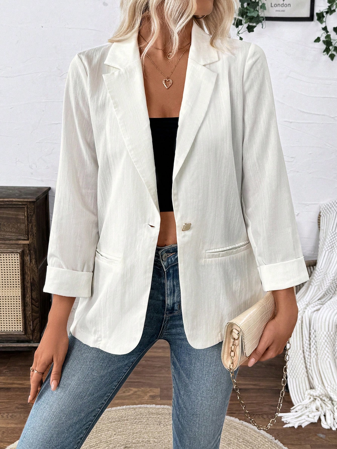 In White Women Blazers