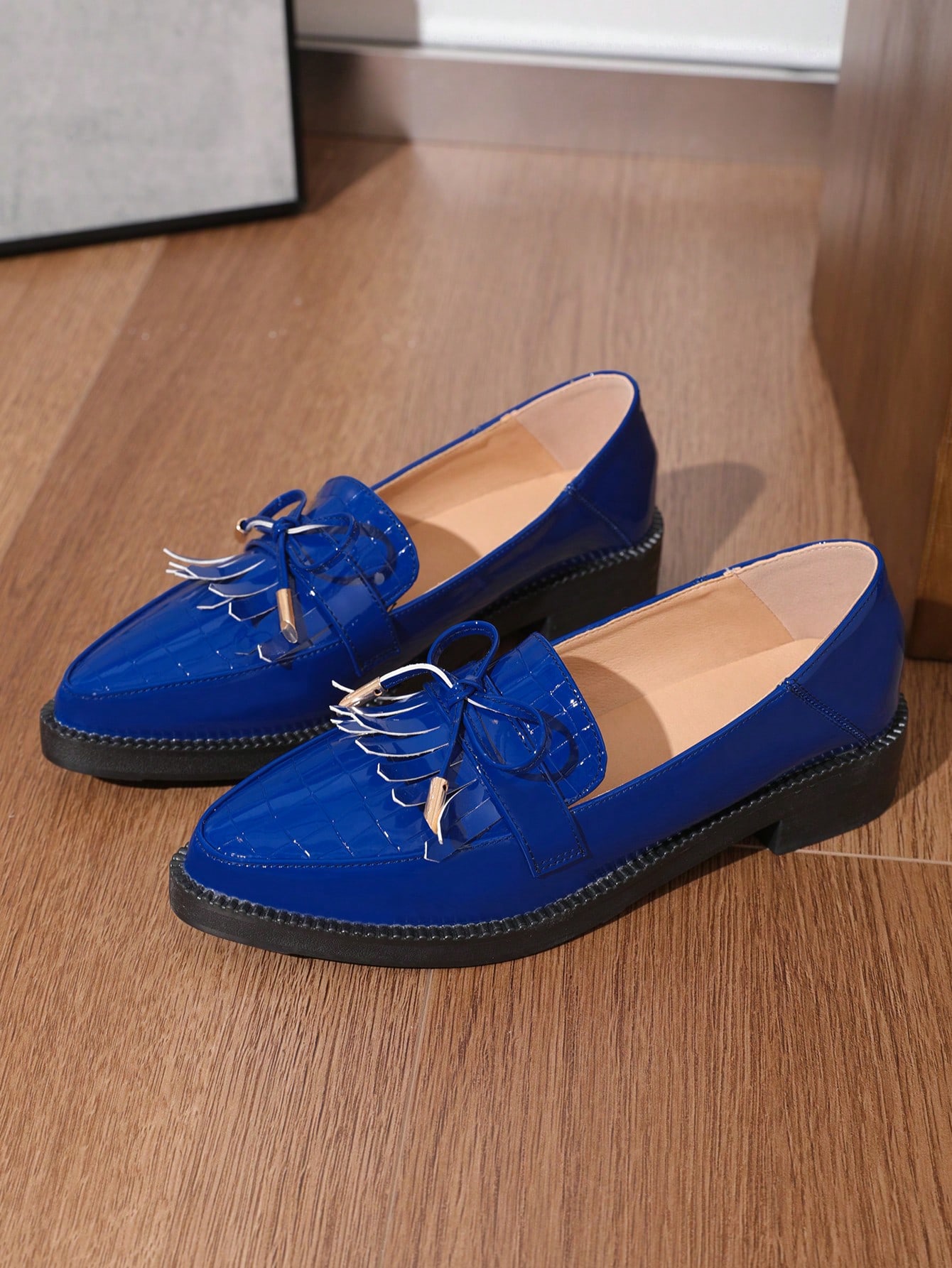 In Royal Blue Women Flats