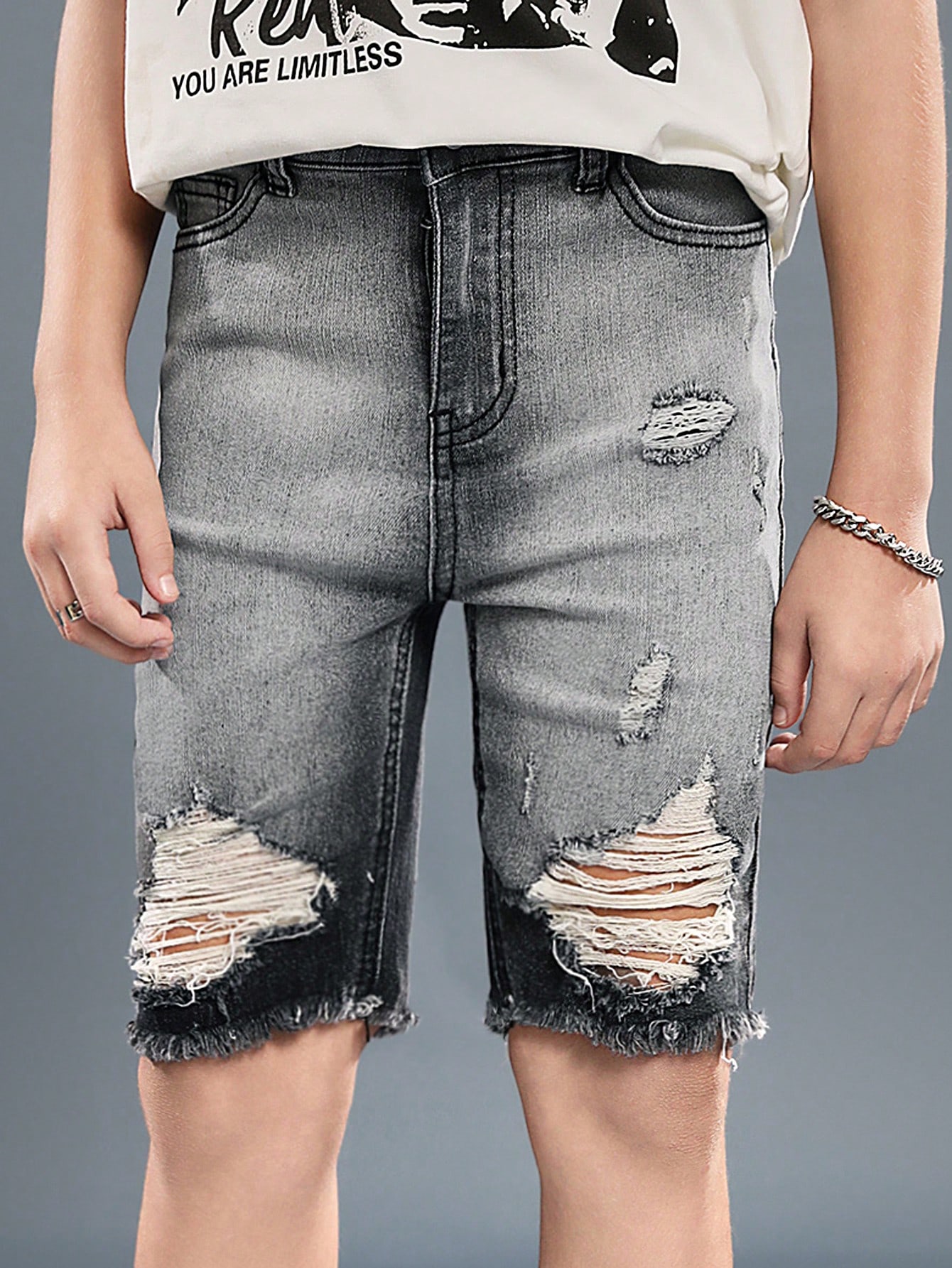 Tween Boys Denim Shorts