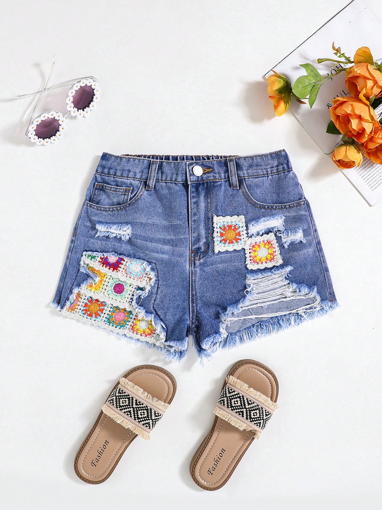 Teen Girls Denim Shorts