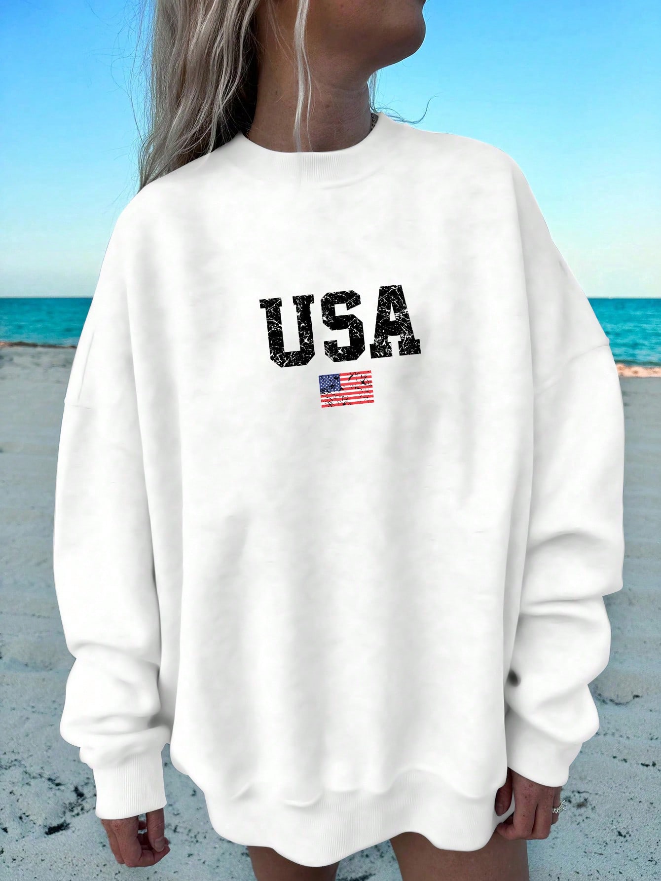 In White Women Sweatshirts