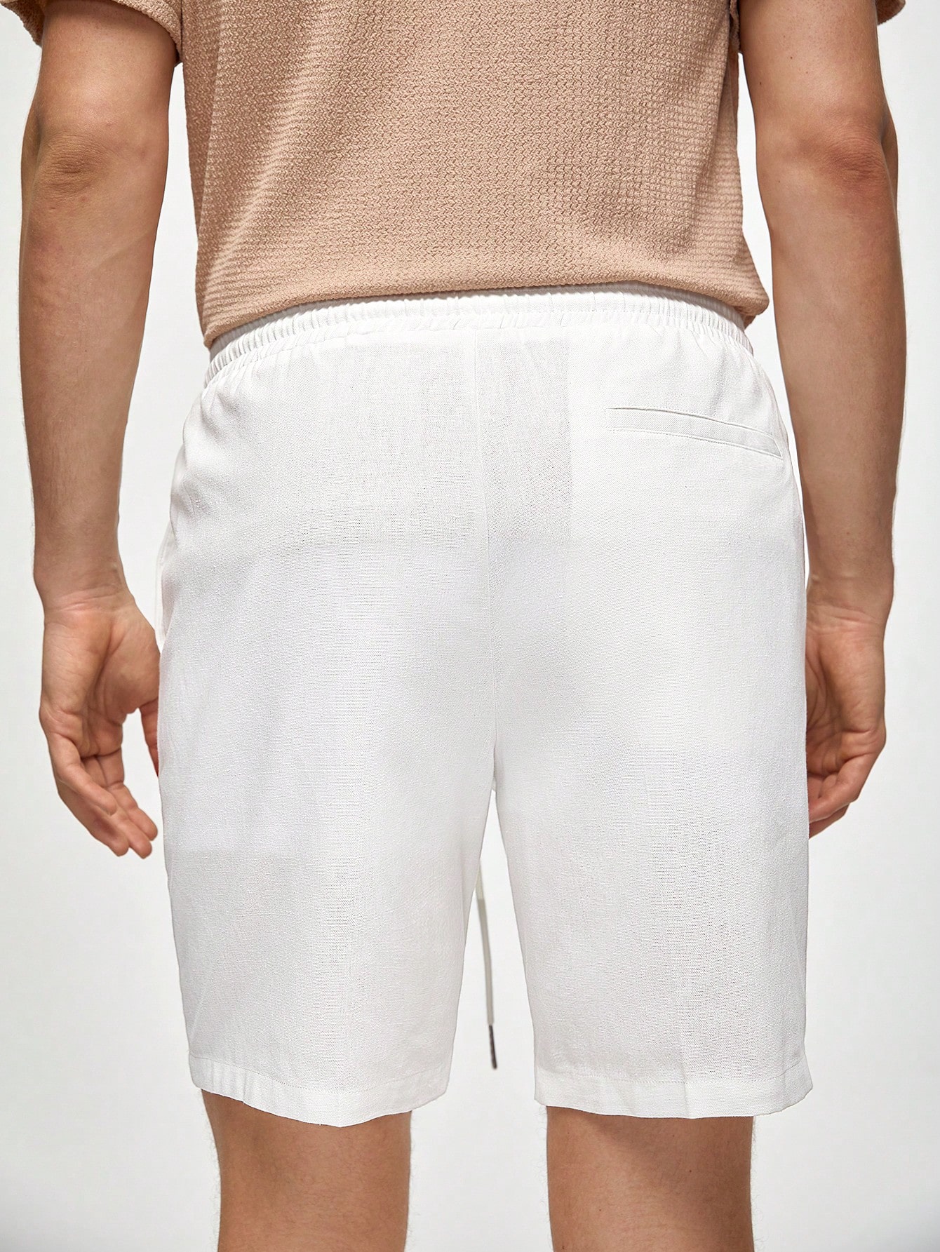 Men Linen Shorts