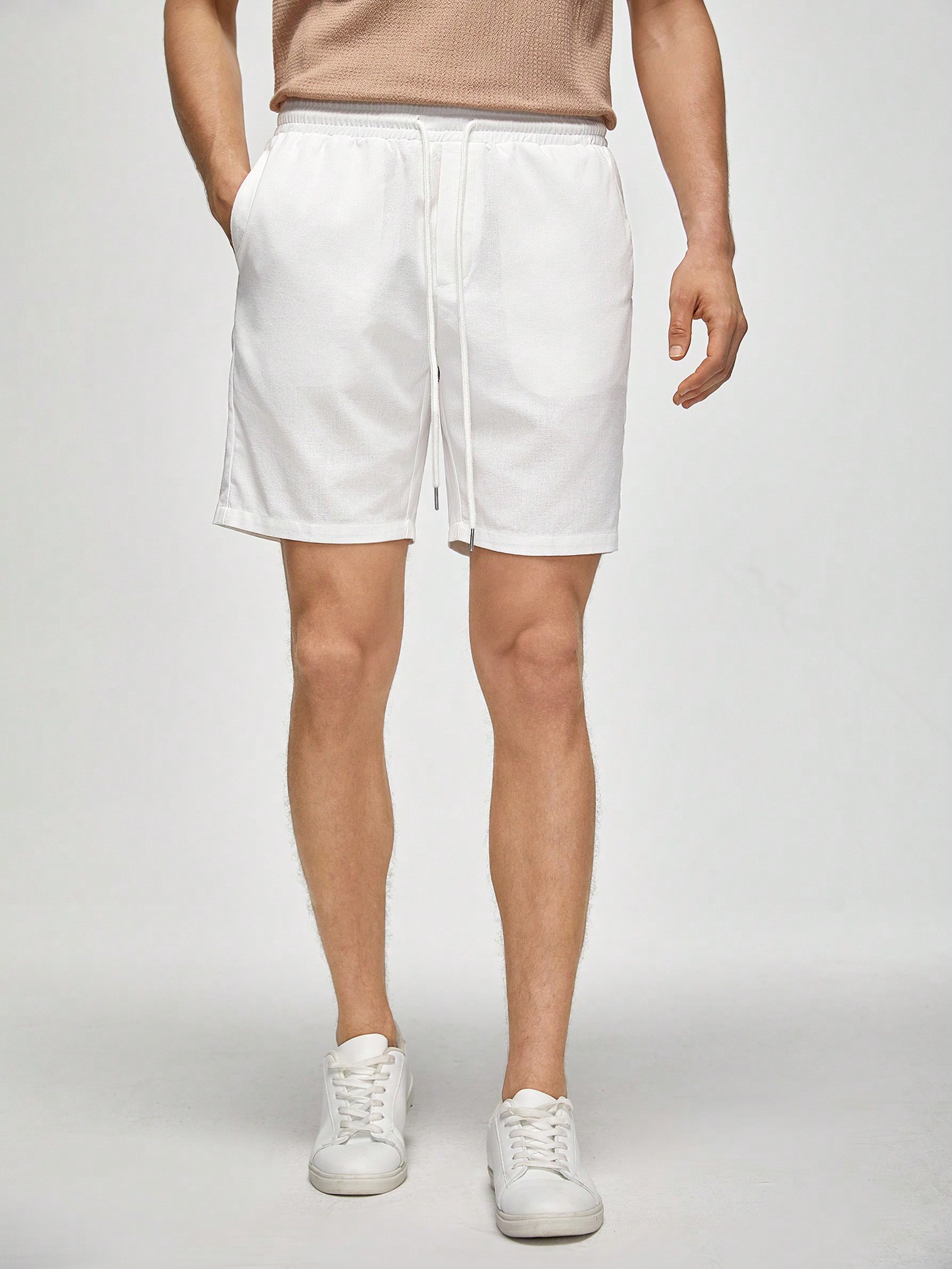 Men Linen Shorts