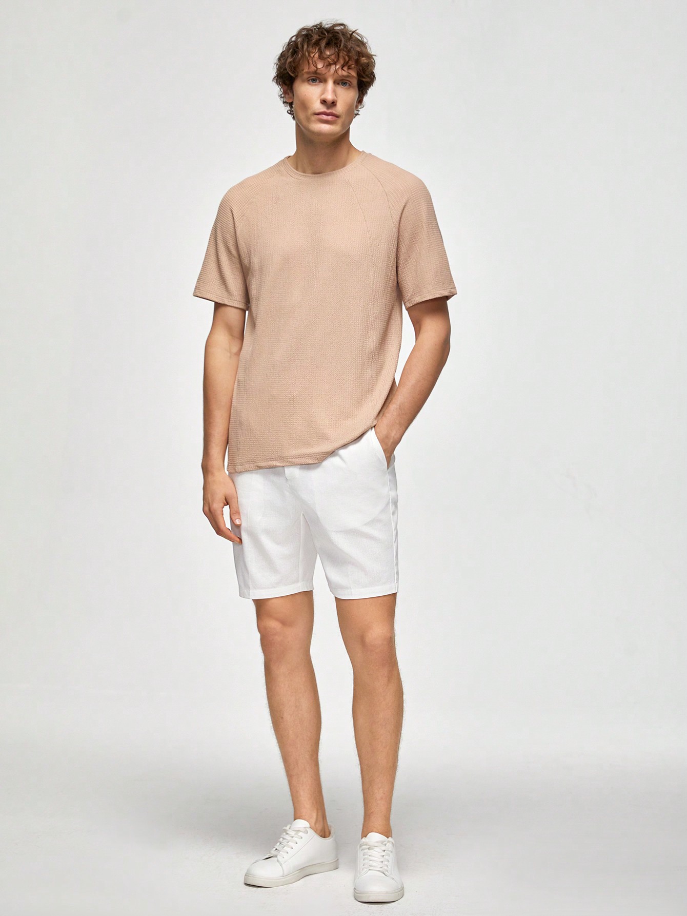 Men Linen Shorts