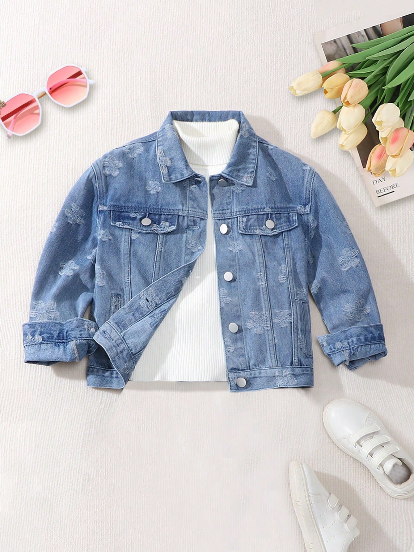 Tween Girls Denim Jackets & Coats