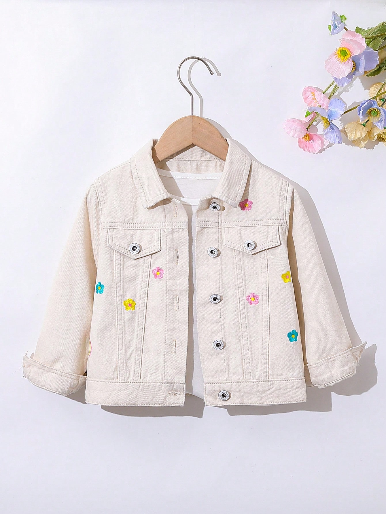 Young Girls Denim Jackets & Coats