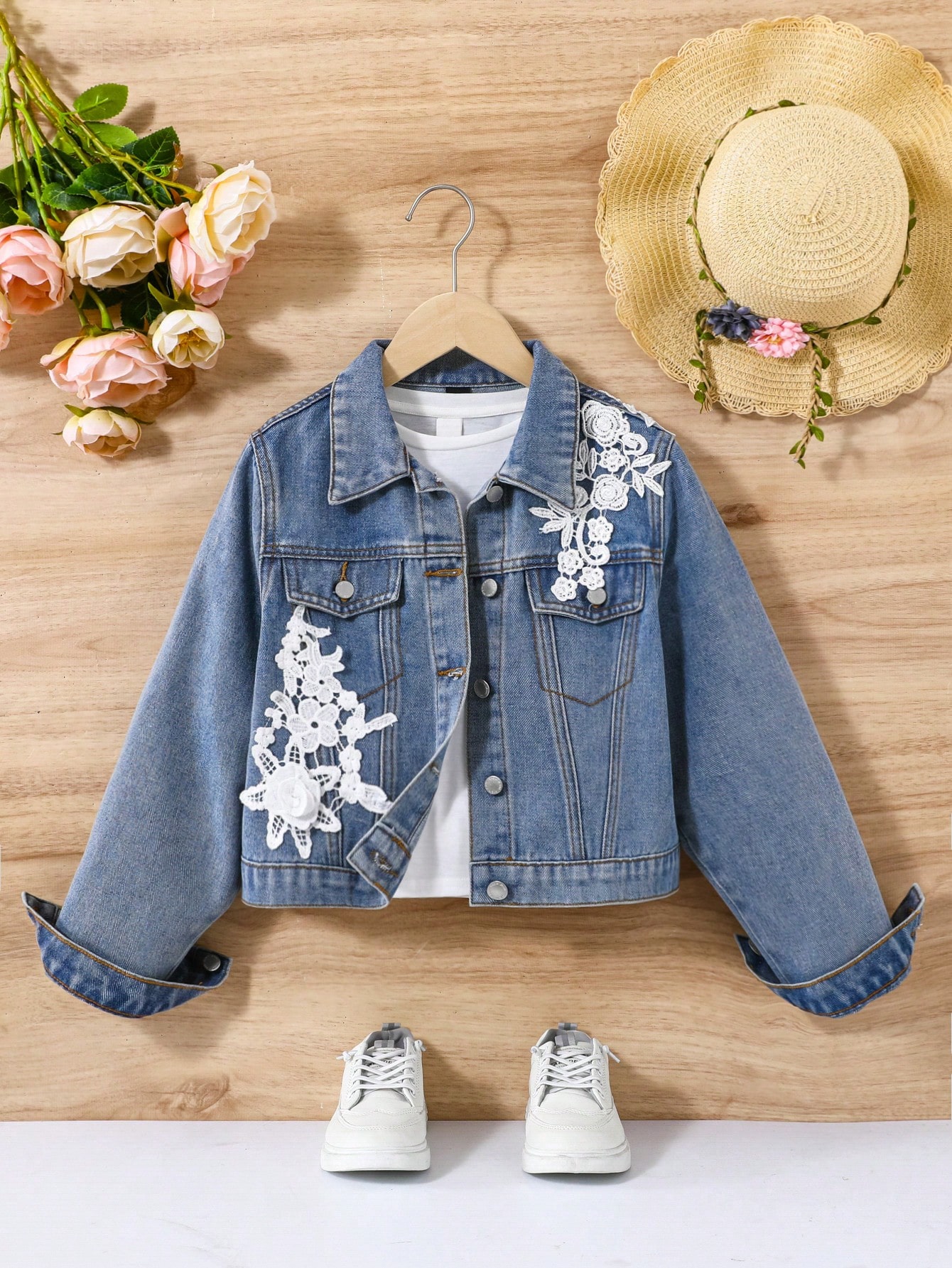 Tween Girls Denim Jackets & Coats