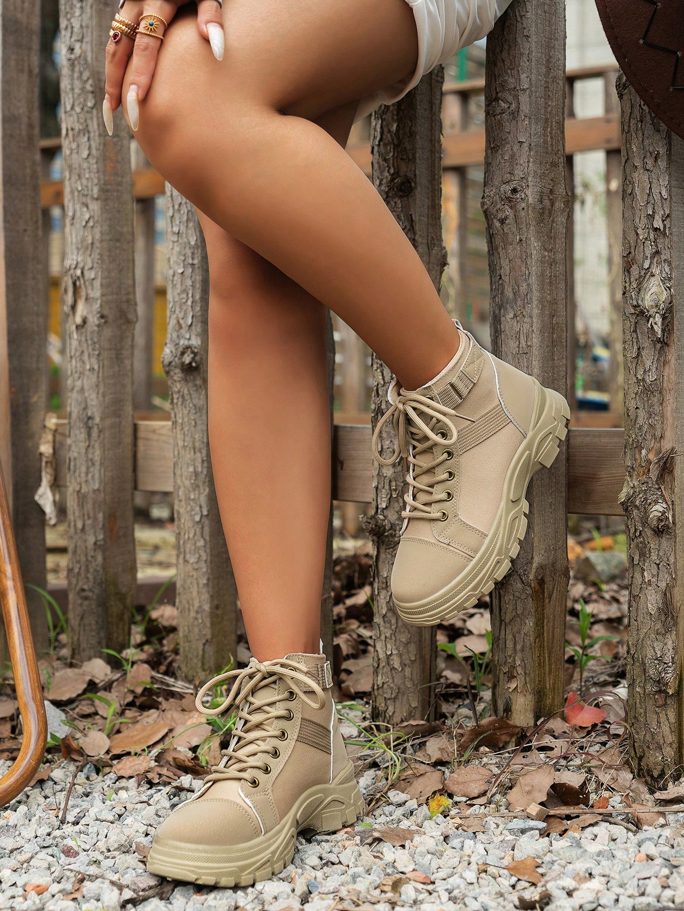 In Khaki Women Ankle Boots & Booties