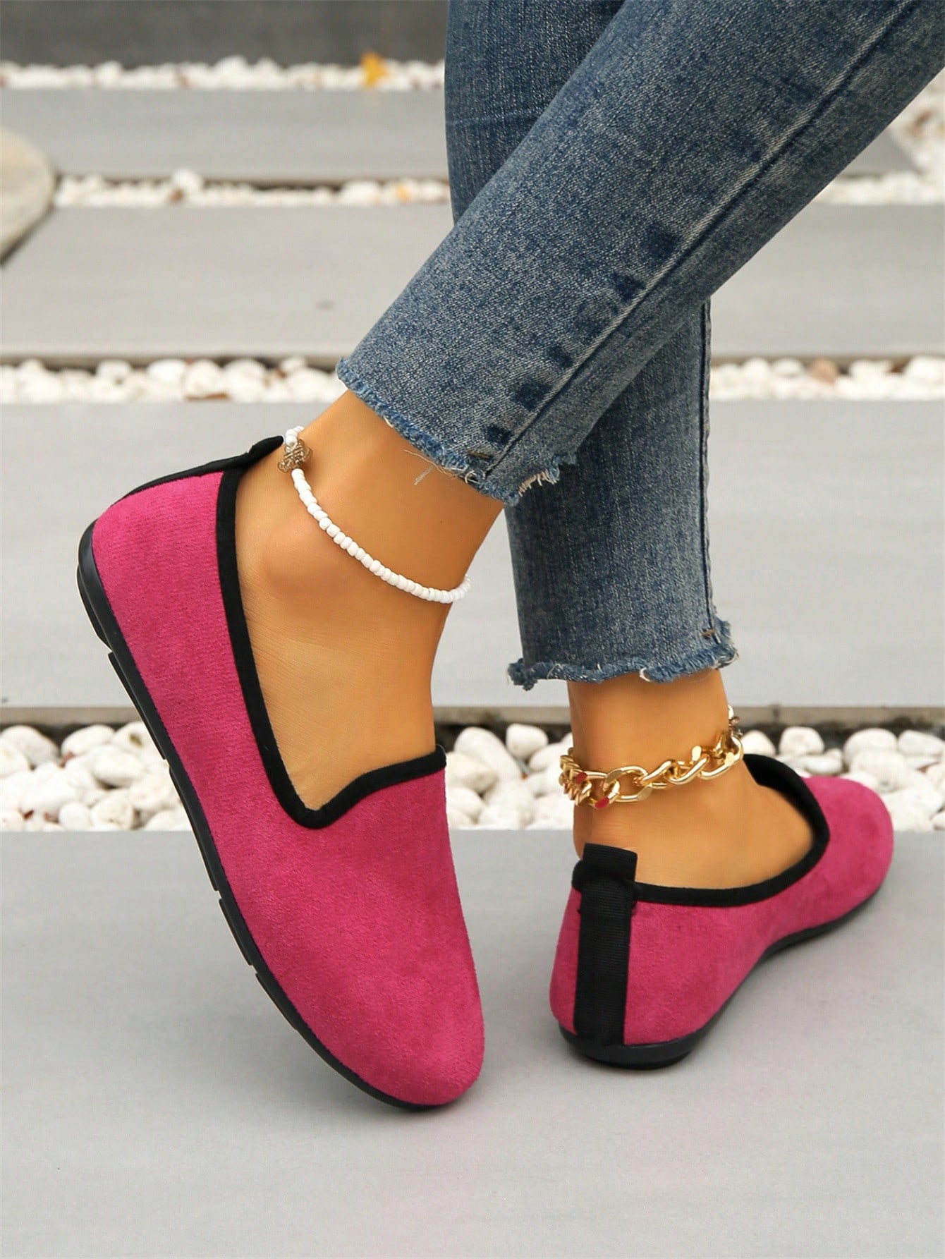 In Hot Pink Women Flats