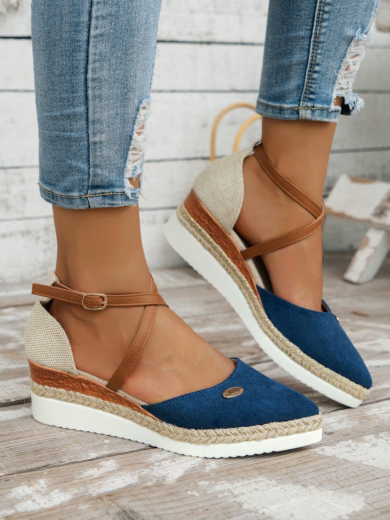 In Multicolor Women Wedges & Flatform