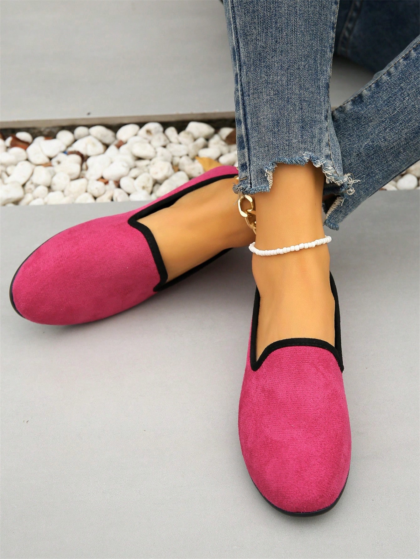 In Hot Pink Women Flats