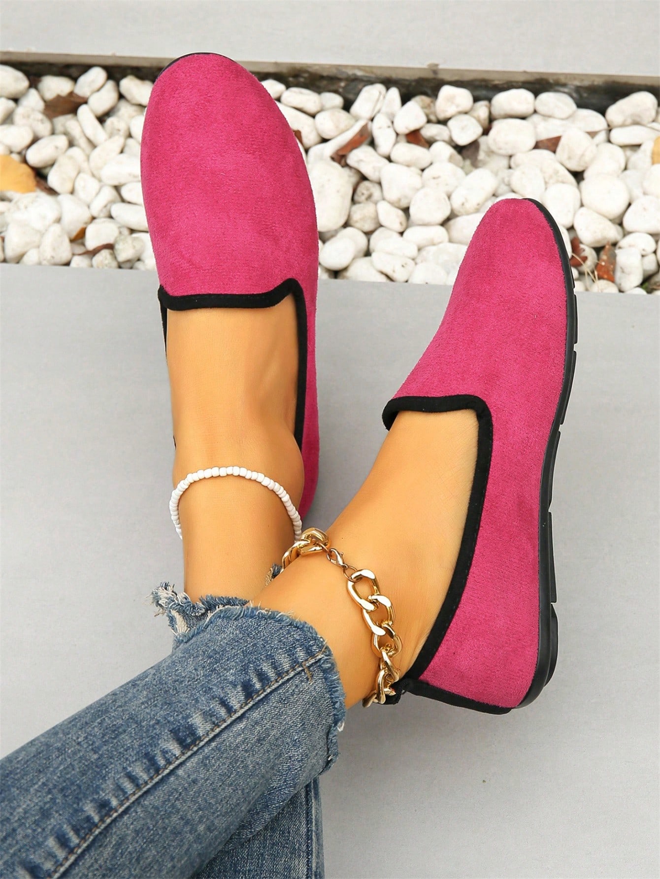 In Hot Pink Women Flats